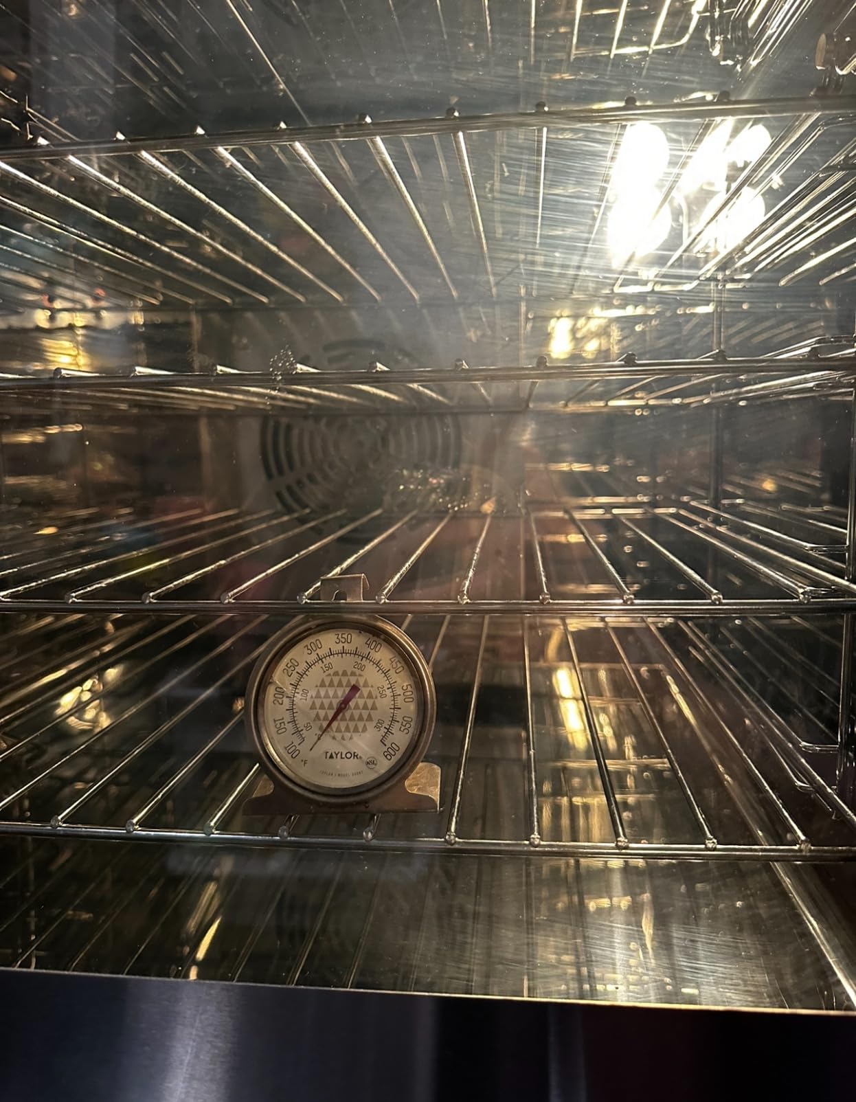 VEVOR Commercial Convection Oven, 66L/60Qt, Half-Size Conventional Oven Countertop, 1800W 4-Tier Toaster w/Front Glass Door, w/Trays Wire Racks Clip Gloves, 120V customer photo 1