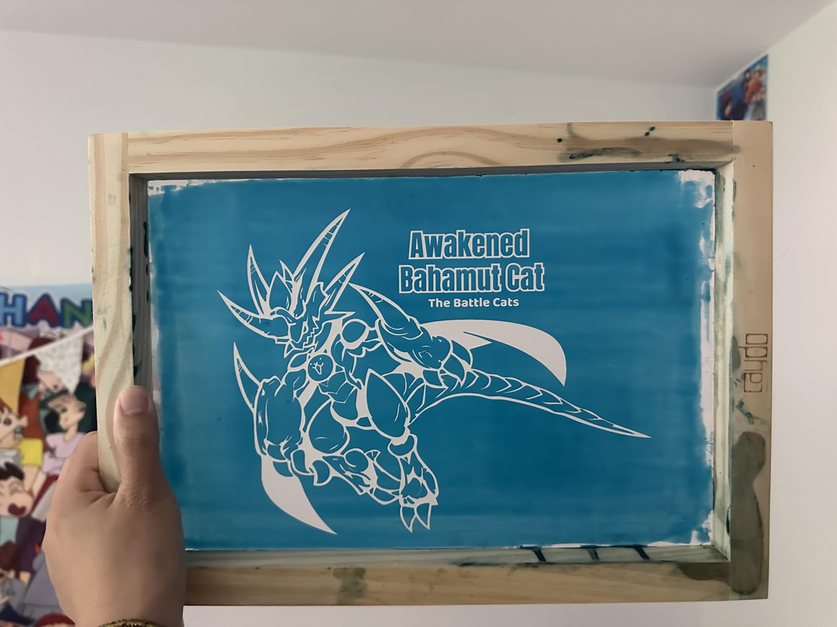 Caydo 38 Pieces Screen Printing Kit Include Fabric Screen Printing Ink, 4 Size Screen Printing Frame, Screen Printing Squeegees, Inkjet Transparency Film, Ink Knife, and Mask Tape customer photo 1