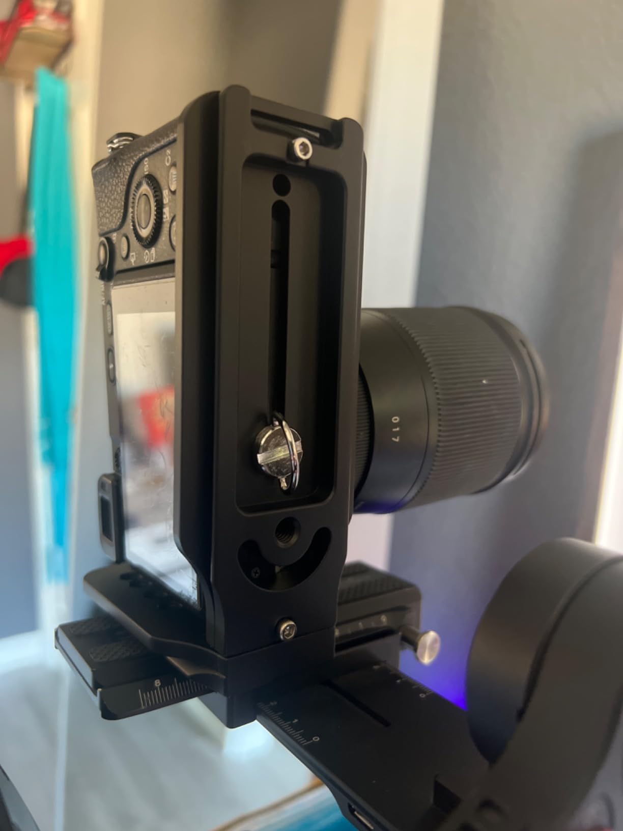 DSLR Camera L Bracket Vertical Horizontal Switching Tripod Quick Release Plate Compatible with Canon Nikon Sony DJI Osmo Ronin Zhiyun Stabilizer Tripod Monopod customer photo 2
