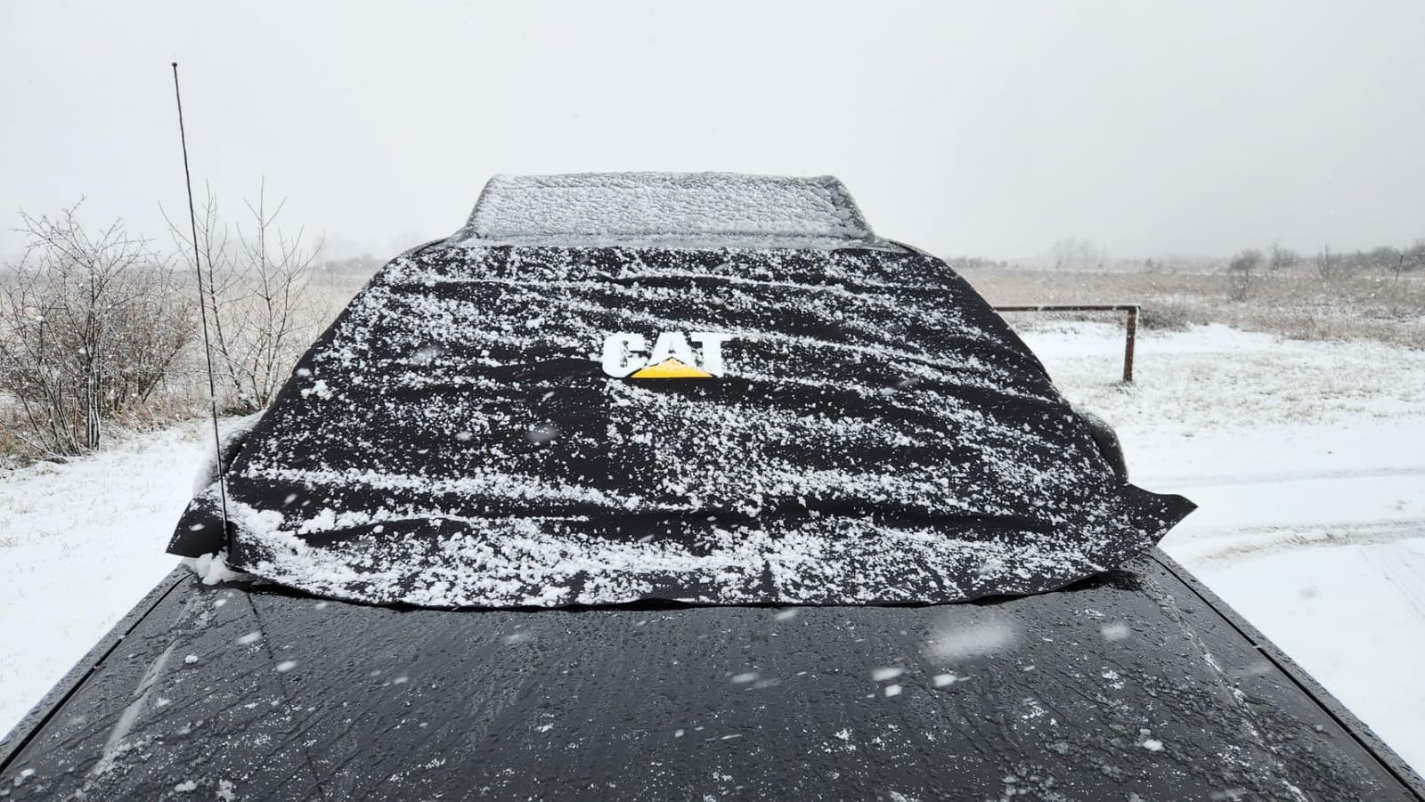 Cat® Car Windshield Cover for Ice and Snow with Anti-Theft Flaps - Toughest Ice & Frost Windshield Snow Cover All-Weather Waterproof Winter Blanket - Truck Window Protector Accessories - 78
