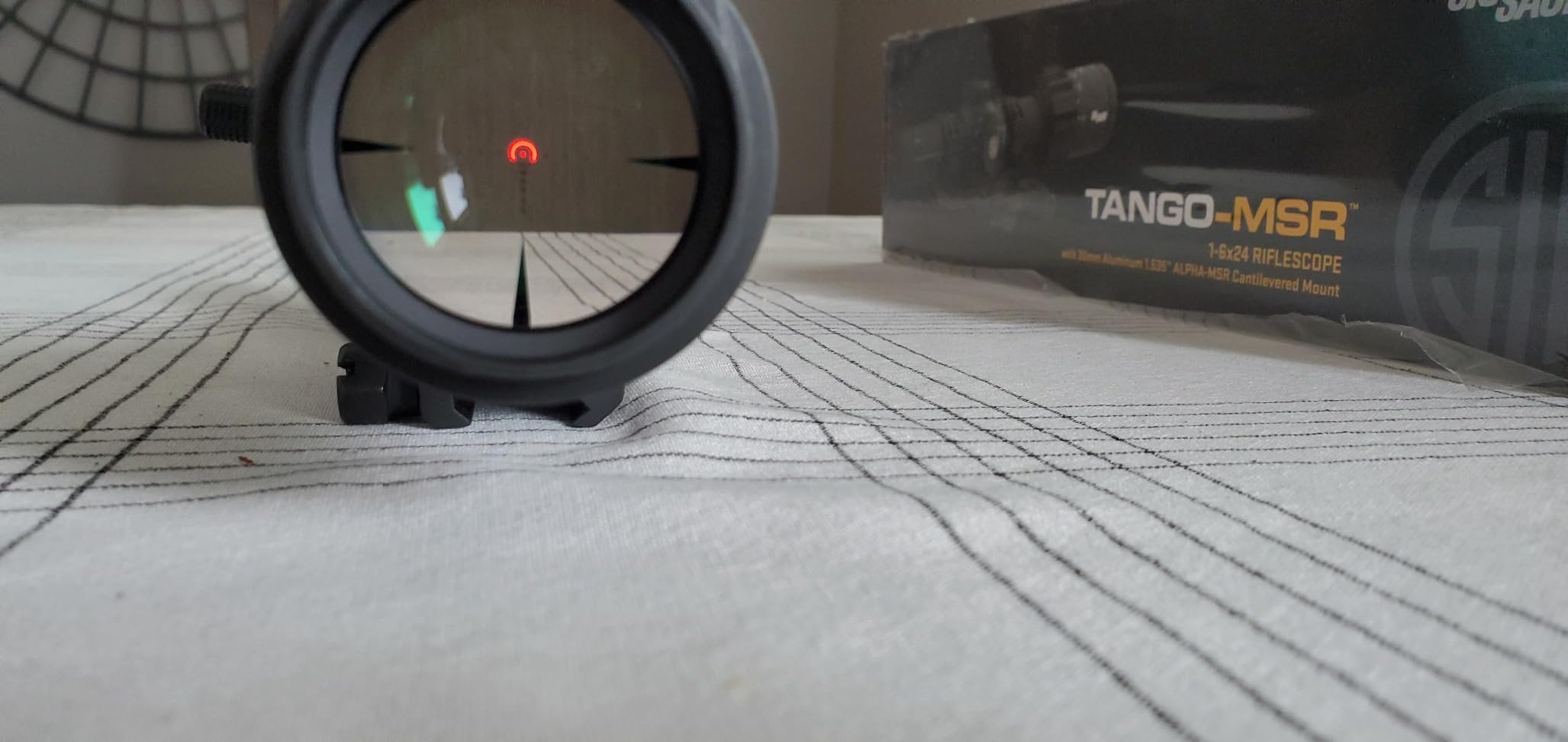 SIG SAUER Tango-MSR LPVO 1-6x24mm Waterproof Fogproof Rugged Tactical Hunting Rifle Scope customer photo 2