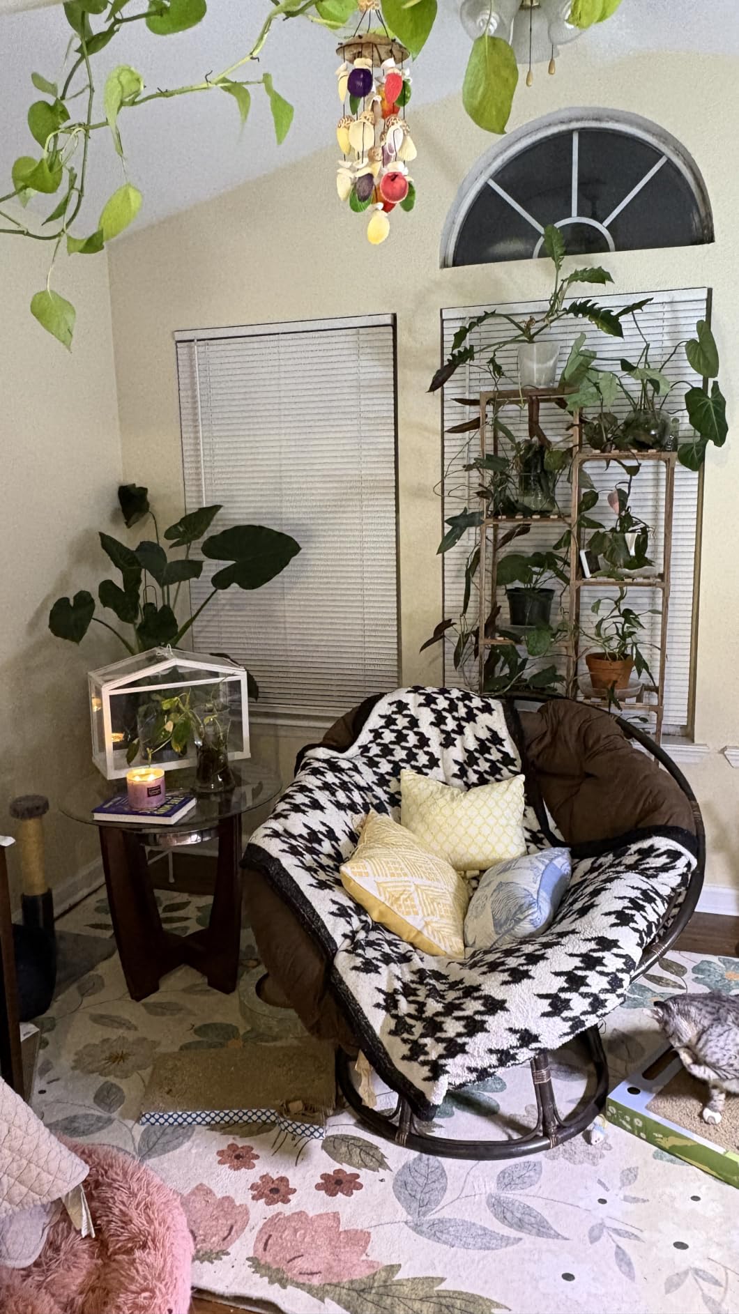 Bamworld Plant Stand Indoor Outdoor 11 Tier Tall Large Wood Plant Shelf | Multi Tier Flower Stands Garden Shelves Wooden Plant Display Holder Rack for Living Room Corner customer photo 2