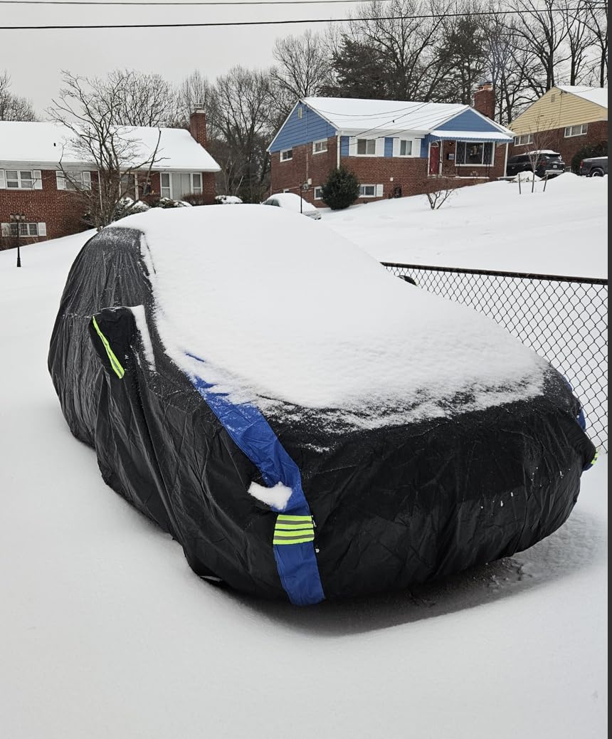 Avecrew Car Cover Waterproof All Weather for Automobiles Sedan customer photo 1