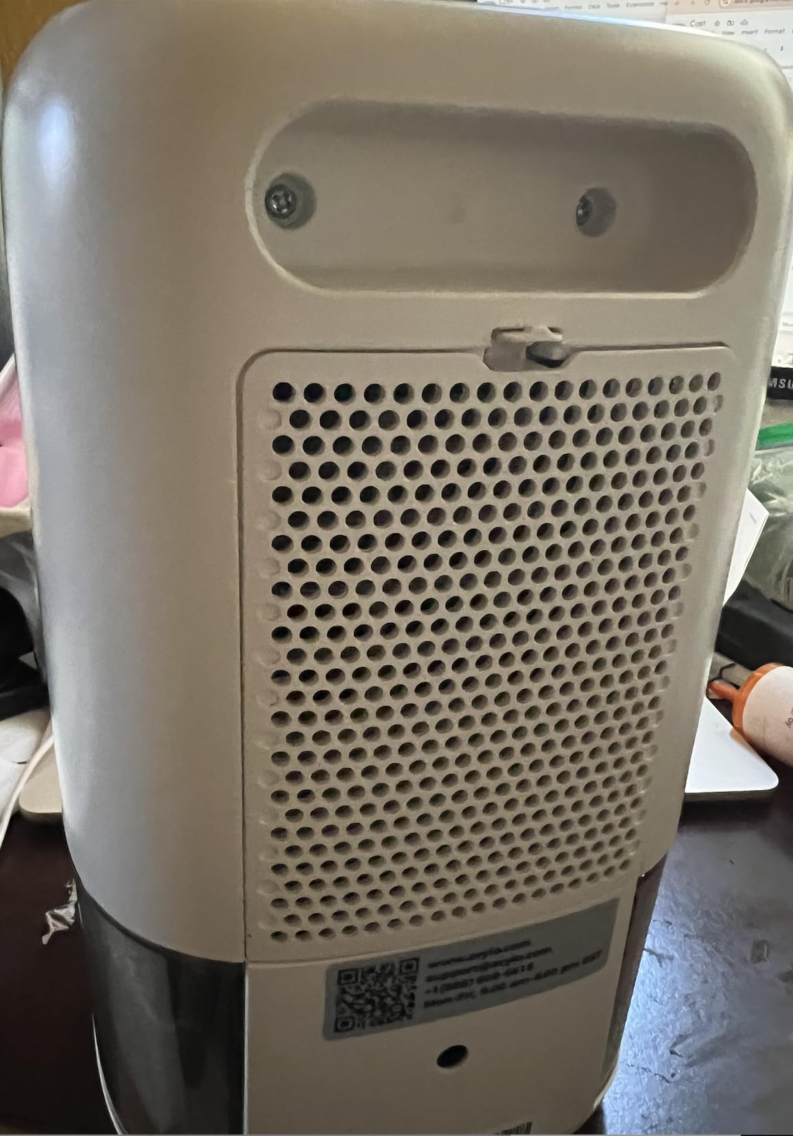 TABYIK 35 OZ Dehumidifier for Bedroom RV, Quiet with Auto Shut Off, White customer photo 1