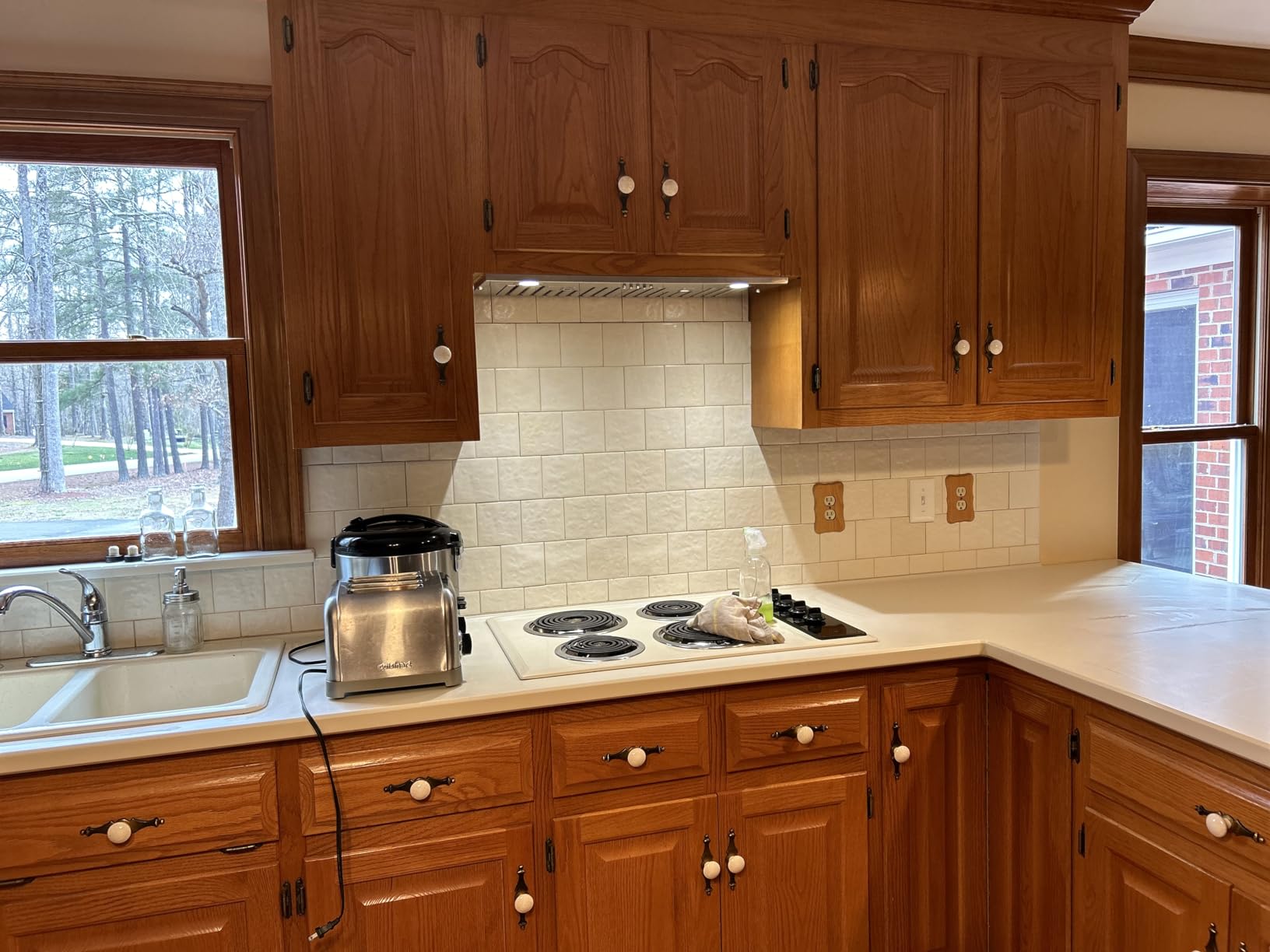 VEVOR Insert Range Hood, 800CFM 3-Speed, 30 Inch Stainless Steel Built-in Kitchen Vent with Push Button Control LED Lights Baffle Filters, Ducted/Ductless Convertible, ETL Listed customer photo 2