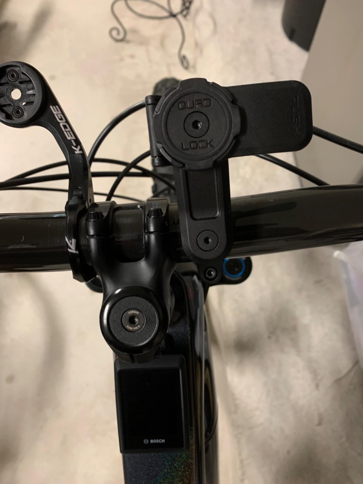 Quad Lock Motorcycle Handlebar Mount PRO for iPhone, Samsung Galaxy and Pixel Smartphone customer photo 1