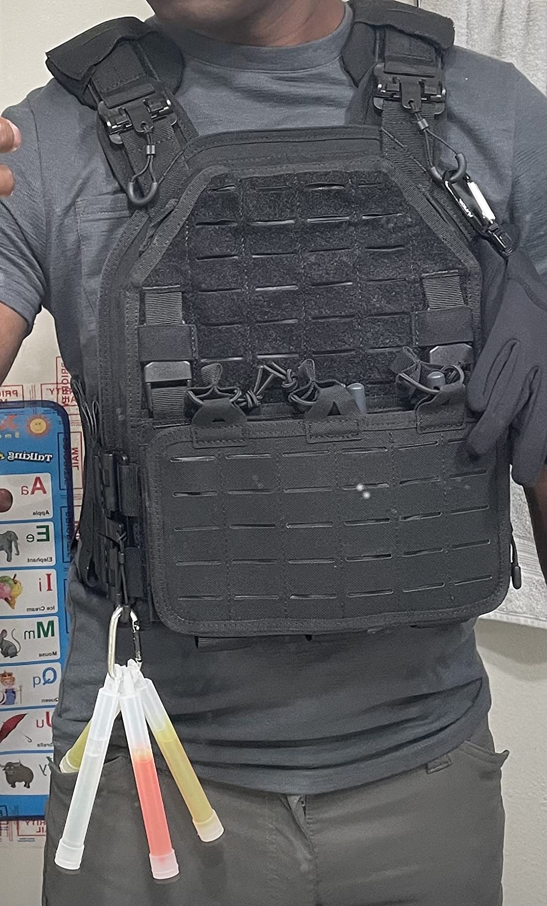 vAv YAKEDA Camo Tactical Outdoor Carrier Vest customer photo 2