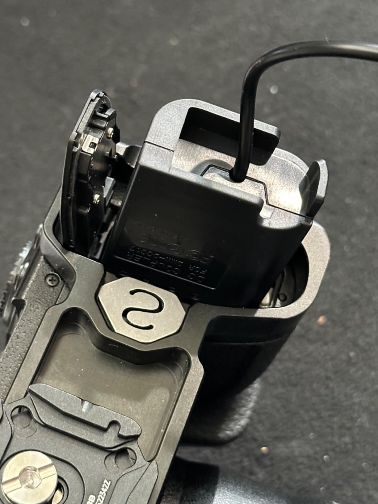 DMW-DCC17 Camera AC Power Adapter - Dummy Battery DC Coupler Kit for Panasonic LUMIX S5, S5K, S5GK, GH6 Cameras, Voltage Display customer photo 1