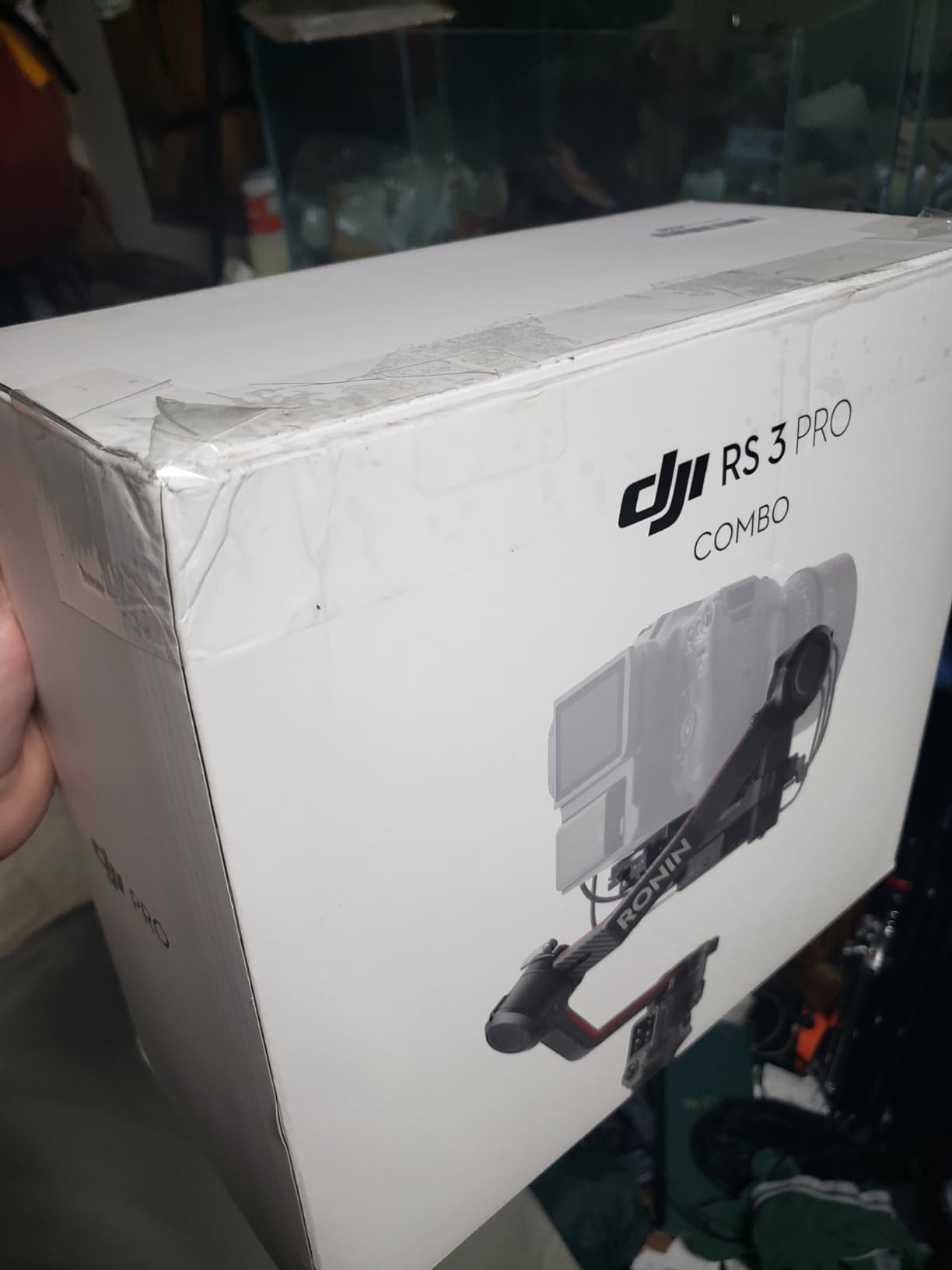 DJI RS 3 Pro Combo, 3-Axis Gimbal Stabilizer for DSLR and Cinema Cameras Canon/Sony/Panasonic/Nikon/Fujifilm/BMPCC, Automated Axis Locks, Carbon Fiber Arms, Includes Ronin Image Transmitter customer photo 1