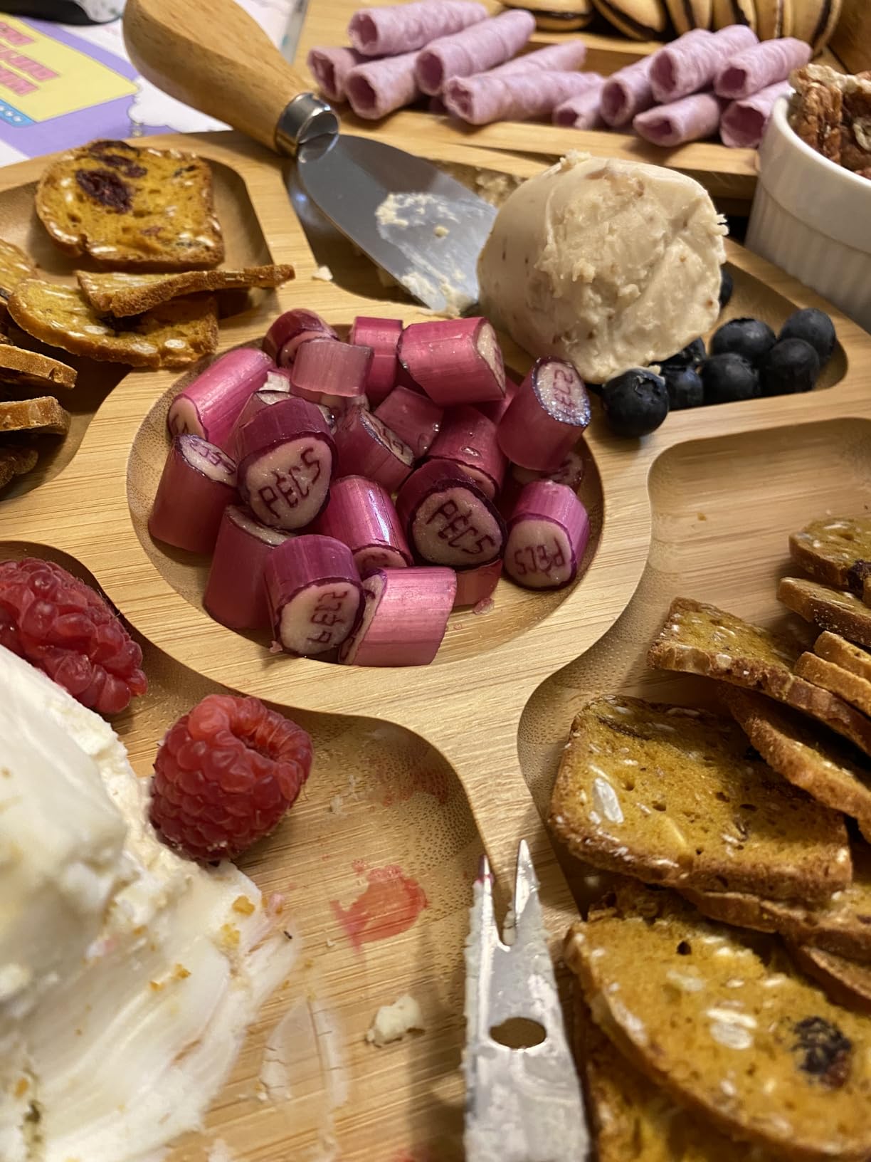 Extra Large Charcuterie Boards Gift Set: Marble Bamboo Cheese Board Set - Unique for Mom, 23 Entertaining Accessories, Christmas, Wedding Gifts for Couple, House Warming Gifts Home customer photo 2