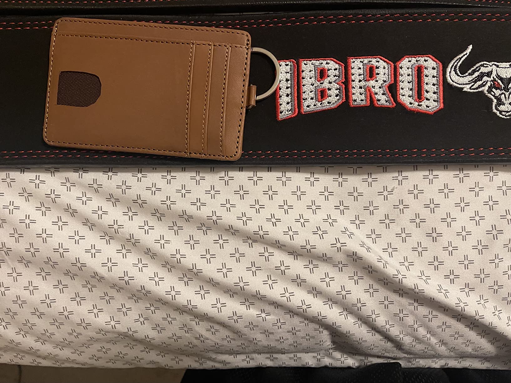 IBRO Powerlifting Lever Gym Belt - Power 8MM, 10MM or 13MM Extreme Heavy Duty Genuine Leather Belts - Squats Deadlifts Bodybuilding Weight Lifting IPF Power Lifting Strongman for Men customer photo 2