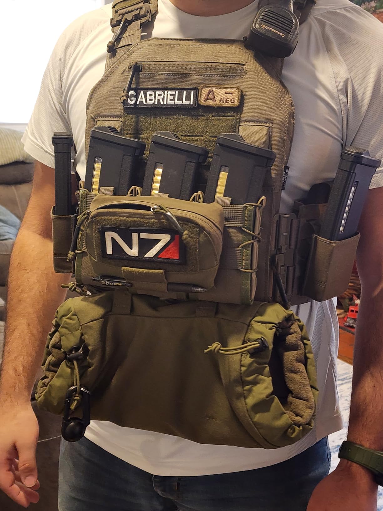 Redemption Crusader 2.0 Molle Quick Release Buckles Airsoft Vest With Adjustable Size Sides And Triple Pouch customer photo 1