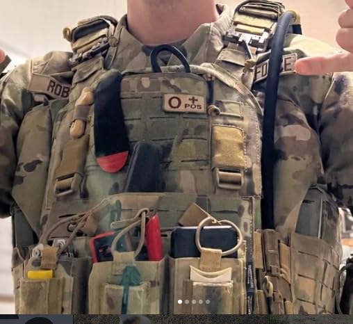 Redemption Crusader 2.0 Molle Quick Release Buckles Airsoft Vest With Adjustable Size Sides And Triple Pouch customer photo 2