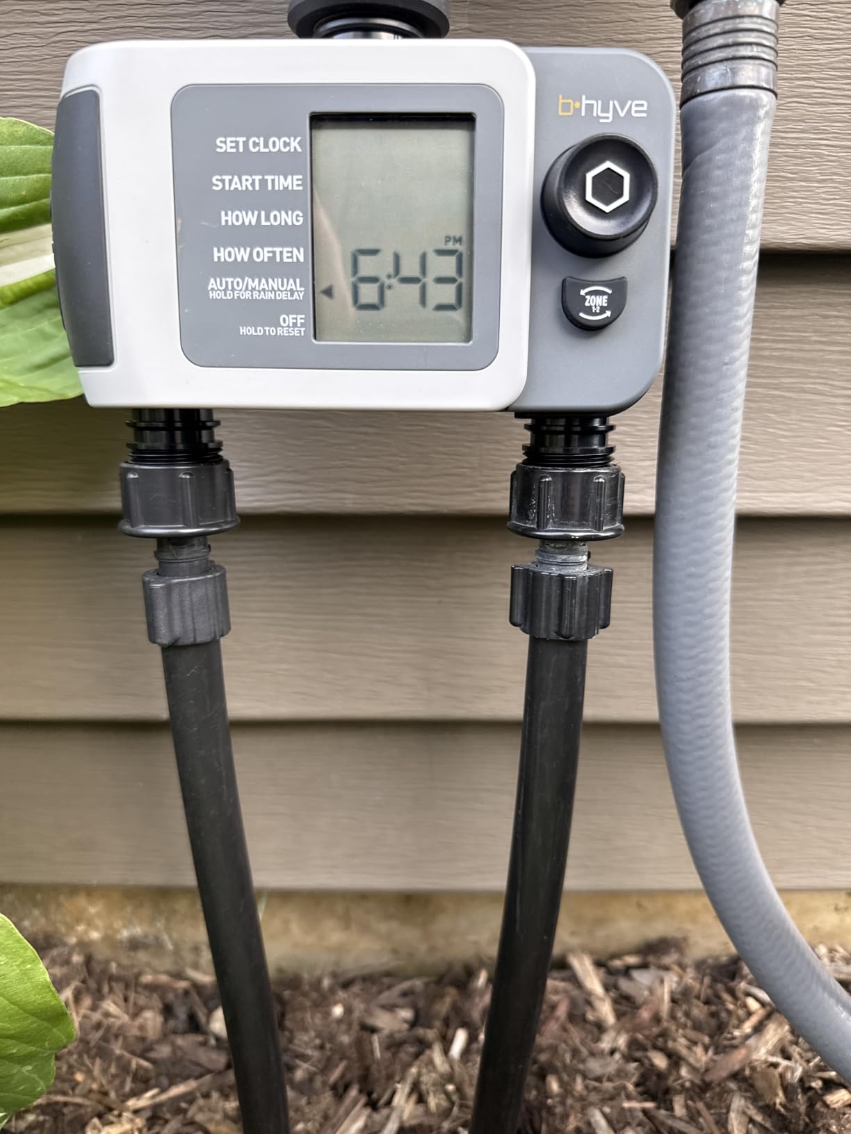 Orbit B-hyve XD 4-Port Smart Hose Watering Timer - App Controlled - Smart WeatherSense - Bluetooth Sprinkler Timer with Remote Control - Multi Outlet Yard Irrigation System - 24634 customer photo 2