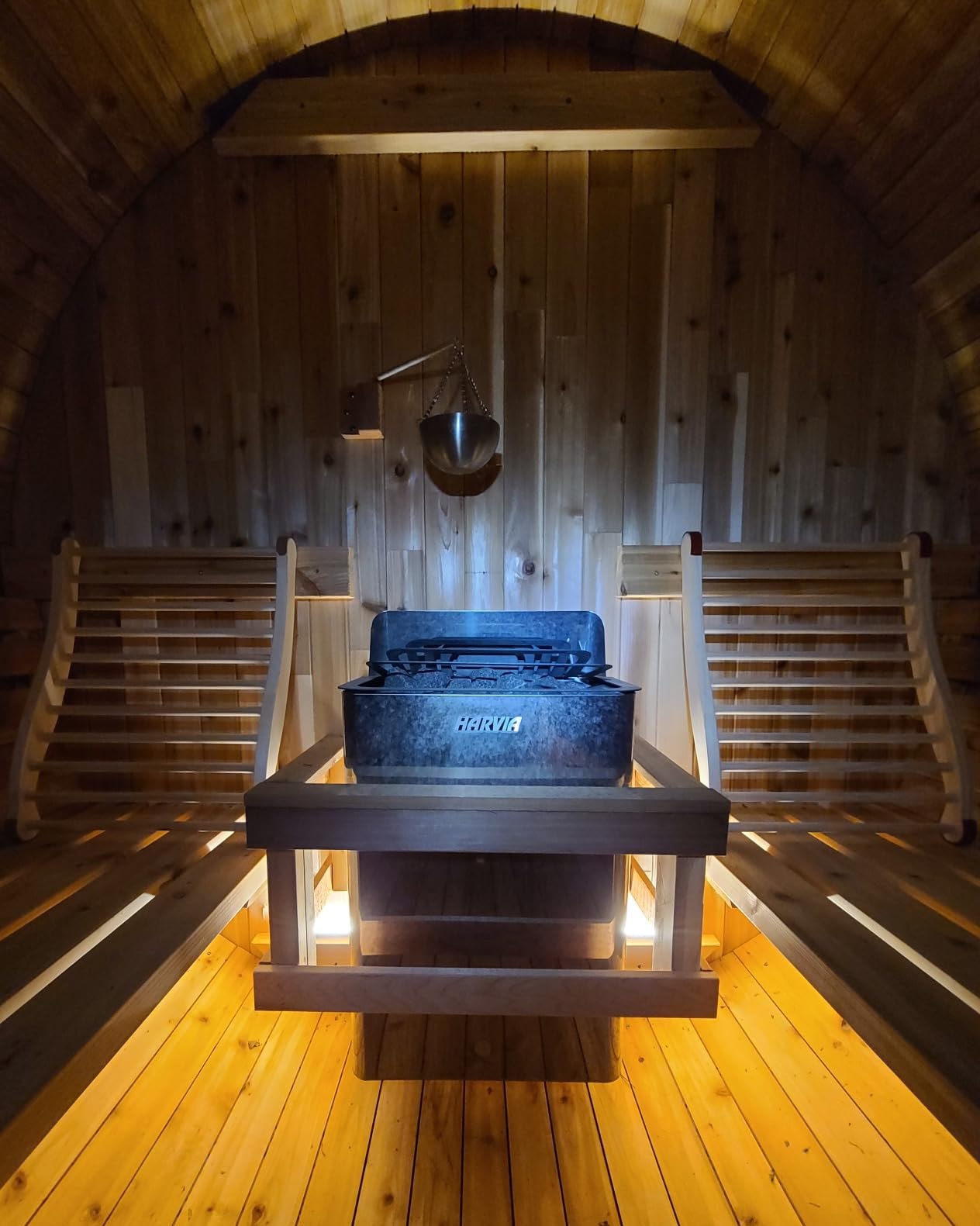 Sauna Backrest Sauna Accessories Wooden Slip-Resistant Non-Toxic Comfortable S-Shape Design Sauna Chair with Back customer photo 2