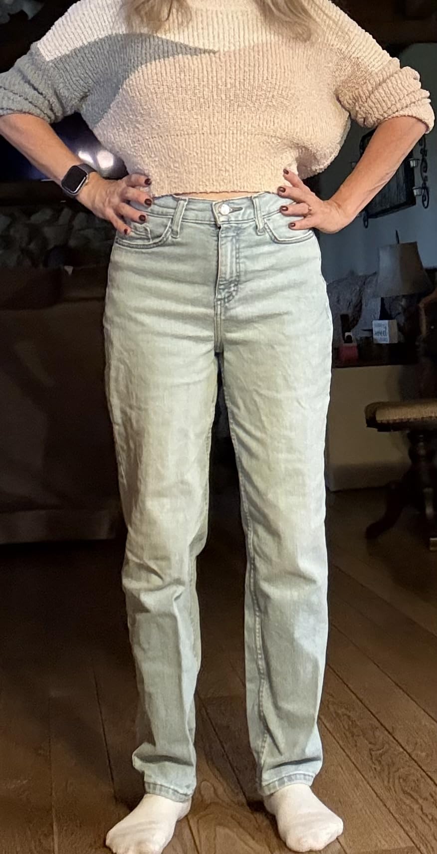 Lee Women's Legendary High Rise Mom Jean customer photo 2