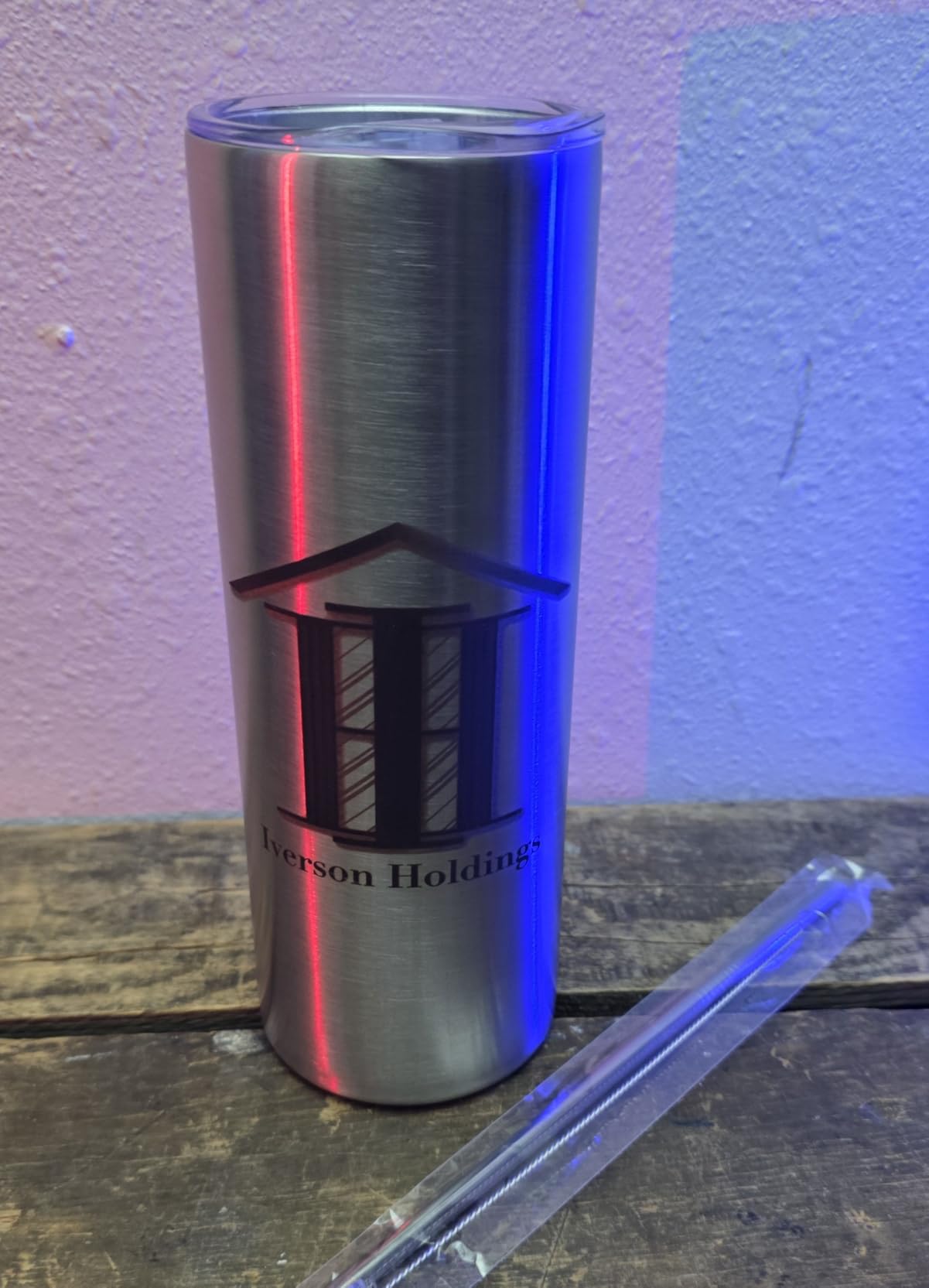 8 Pack 20 Oz Straight Skinny Tumblers, Individually Gift Boxed Stainless Steel Slim Skinny Tumbler Set Bulk, 20 Oz Insulated Slim Thin Travel Tumbler Cup for Diy, Silver customer photo 1