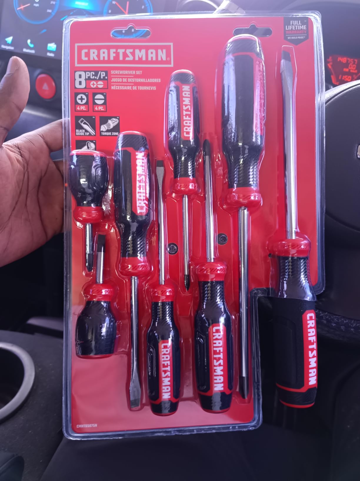 CRAFTSMAN Screwdriver Set, Bi-Material, 8 Piece Set (CMHT65075N) customer photo 2