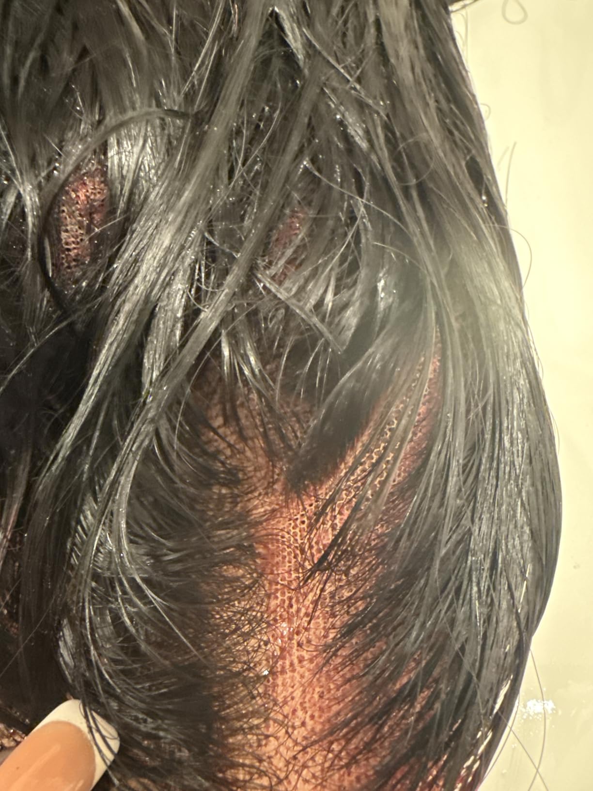 Straight Lace Front Wigs Human Hair 13x4 HD Lace 180 Density 24In Black customer photo 1