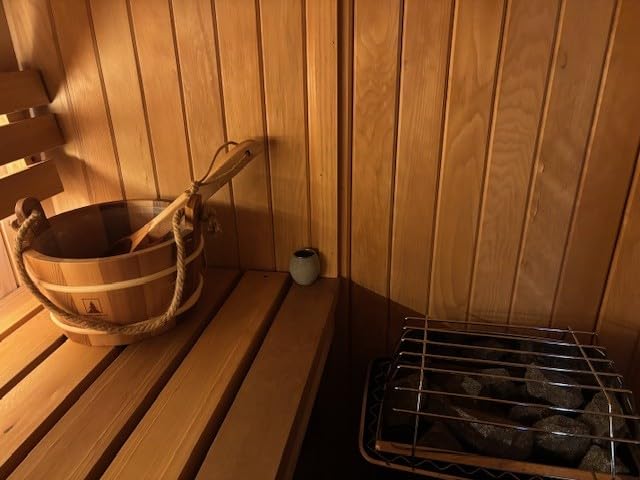 Northwood Sauna - Sauna Aromatherapy Stone Cup - Essential Oil Diffuser - Natural Rock with Stainless Steel Bowl customer photo 1