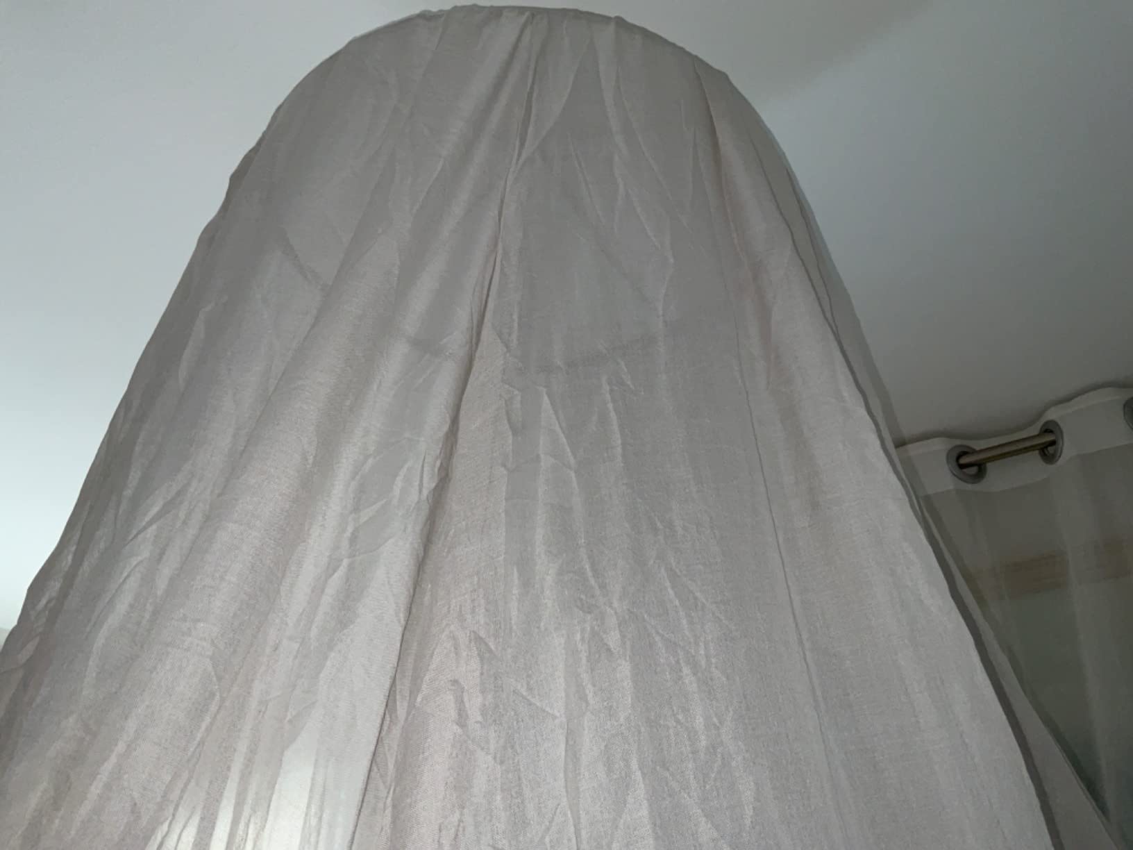 Silver Coated Mesh with Cotton Radiation Protection Canopy, EMF Shielding Bed Net (Queen 50x230x800cm) customer photo 1
