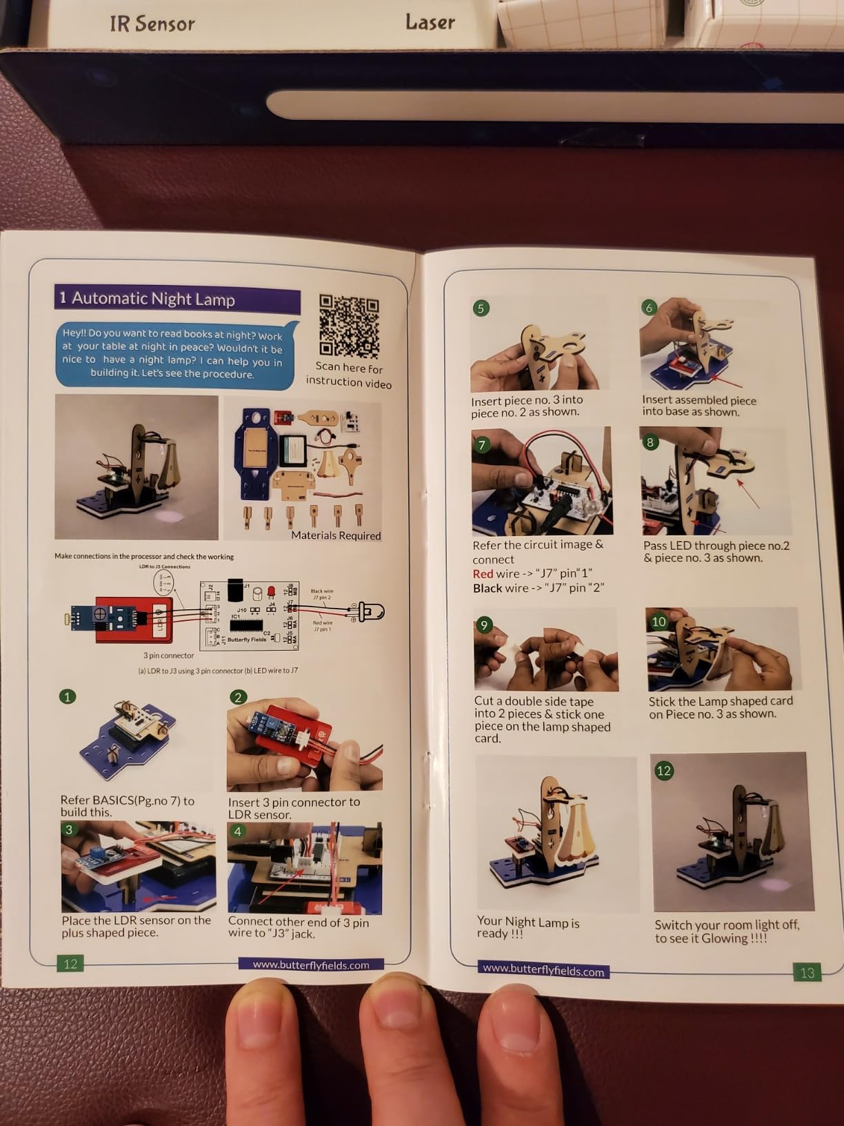 Butterfly EduFields 10-in-1 STEM Robotics Kit for Kids Ages 8-14 | Electronics & Engineering Science Kit customer photo 1
