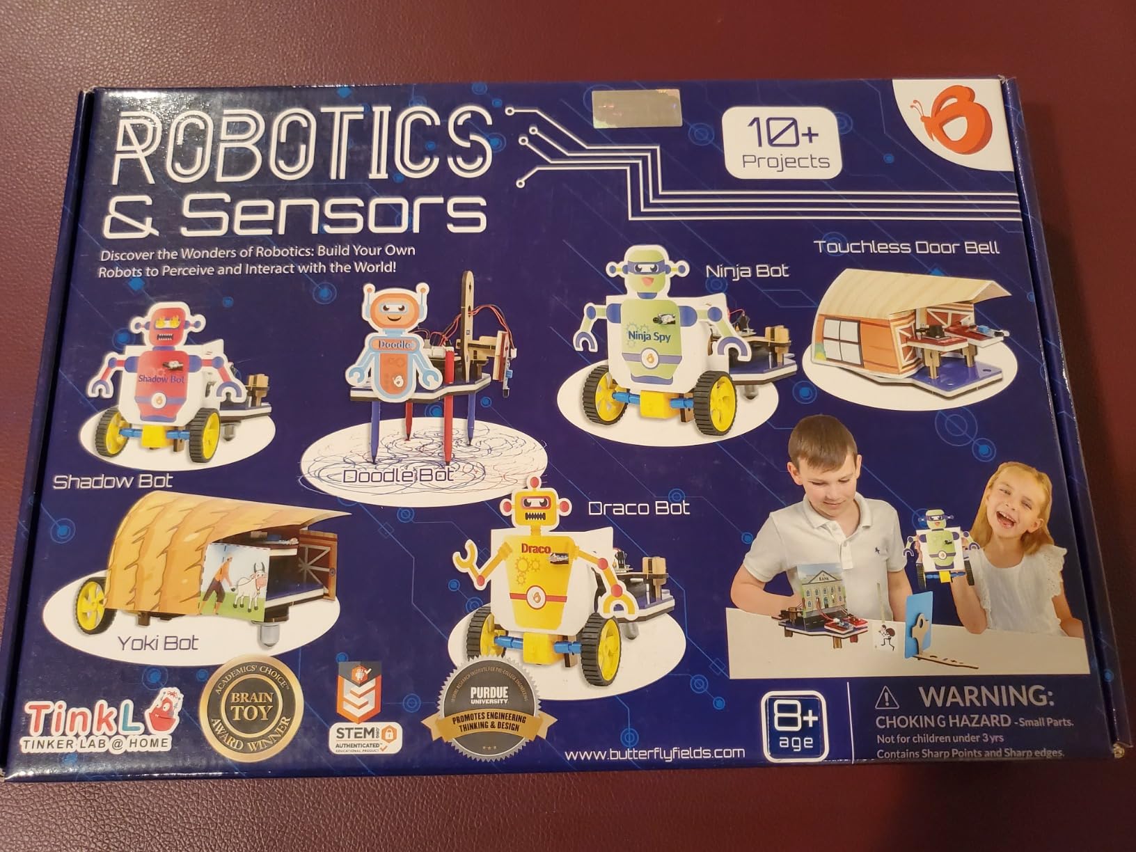 Butterfly EduFields 10-in-1 STEM Robotics Kit for Kids Ages 8-14 | Electronics & Engineering Science Kit customer photo 2
