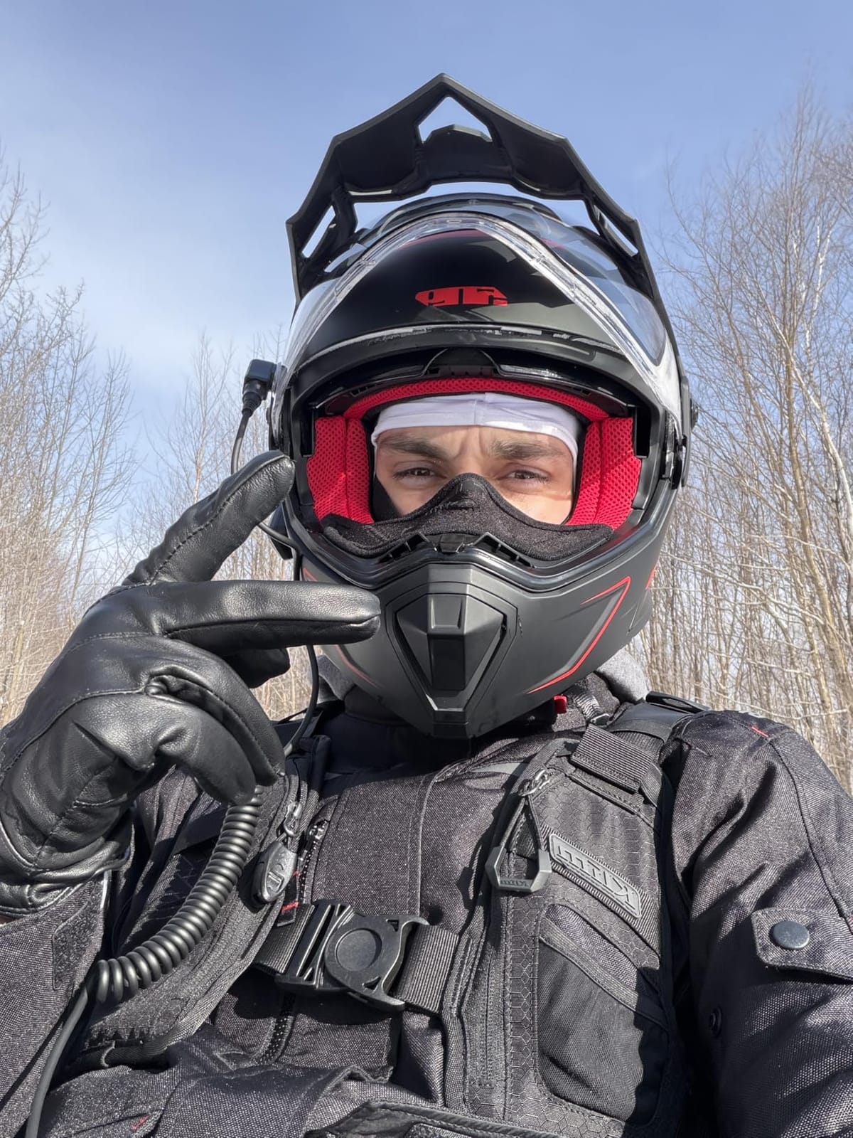 509 Delta R4 Ignite Snowmobile Helmet with Heated Shield customer photo 2