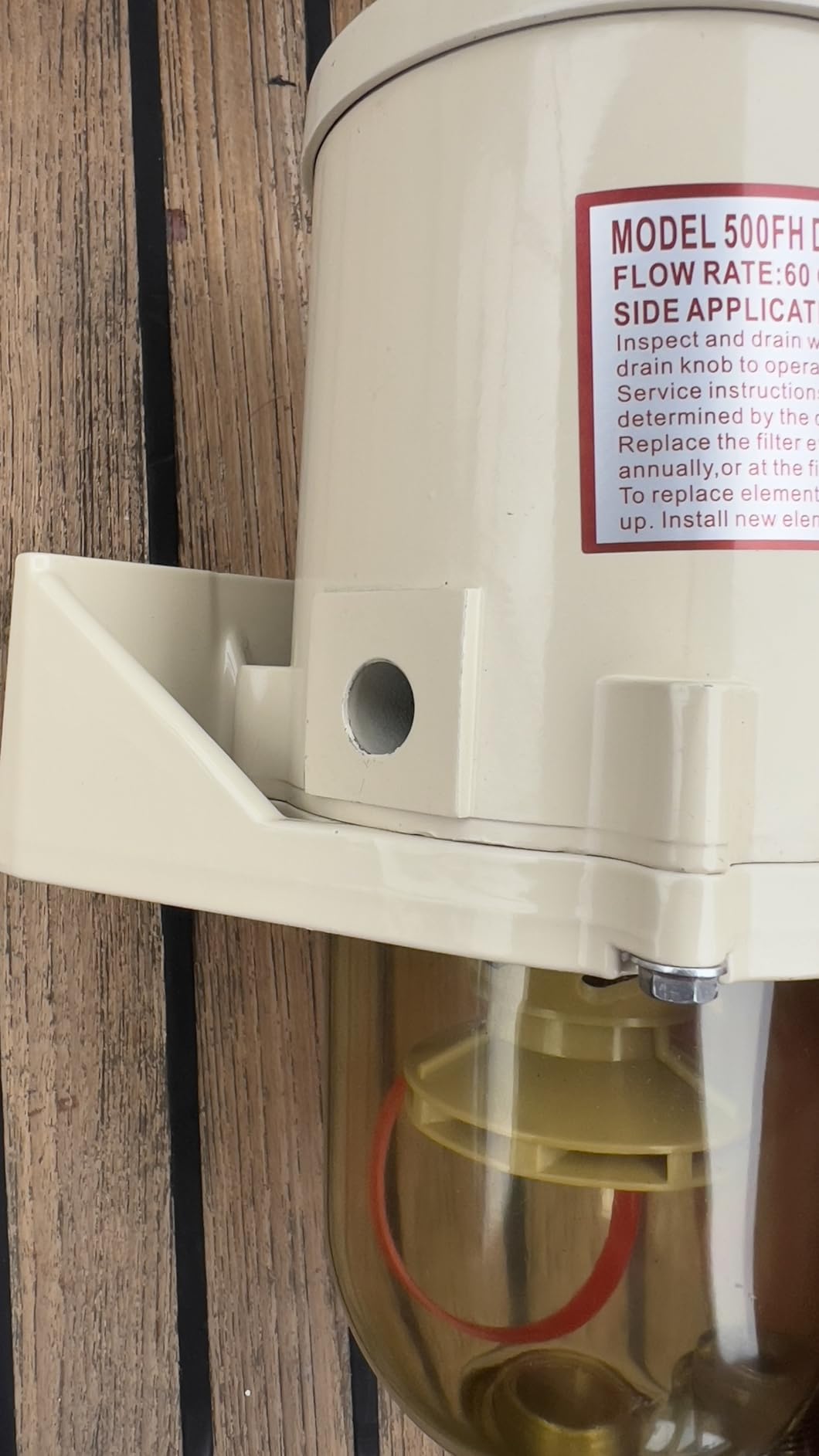 500FH 500FG Diesel Fuel Filter Water Separator for Outboard Marine Engines or Trucks Diesel Engine customer photo 1