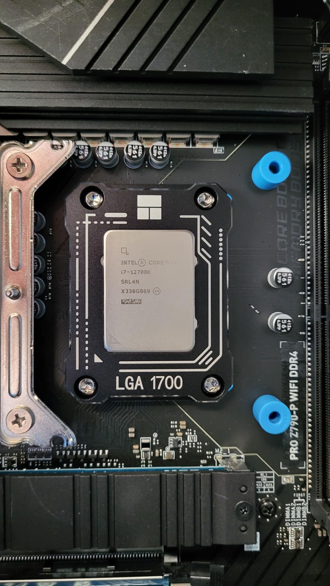 Thermalright Intel 12th/13th Generation LGA1700 Anti-Bending Buckle, Curved Pressure Plate, CPU Stress Bending Correction Fixer, Fully Fitted and Fixed Without Trace Installation (Black) customer photo 1