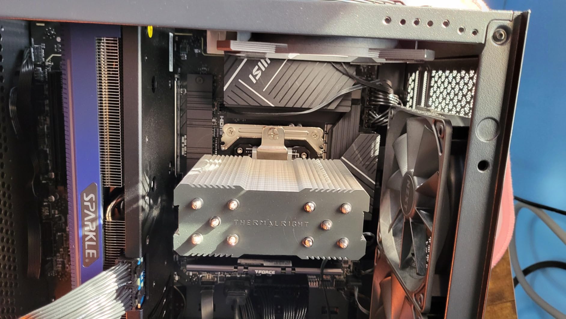 Thermalright Intel 12th/13th Generation LGA1700 Anti-Bending Buckle, Curved Pressure Plate, CPU Stress Bending Correction Fixer, Fully Fitted and Fixed Without Trace Installation (Black) customer photo 2