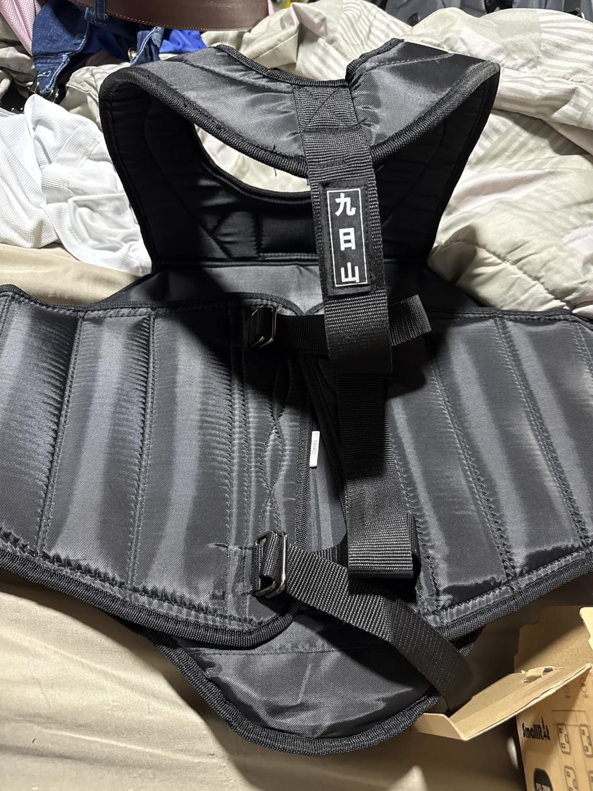 Wesing Martial Arts Muay Thai Boxing Chest Protector MMA Sanda Chest Guard customer photo 2