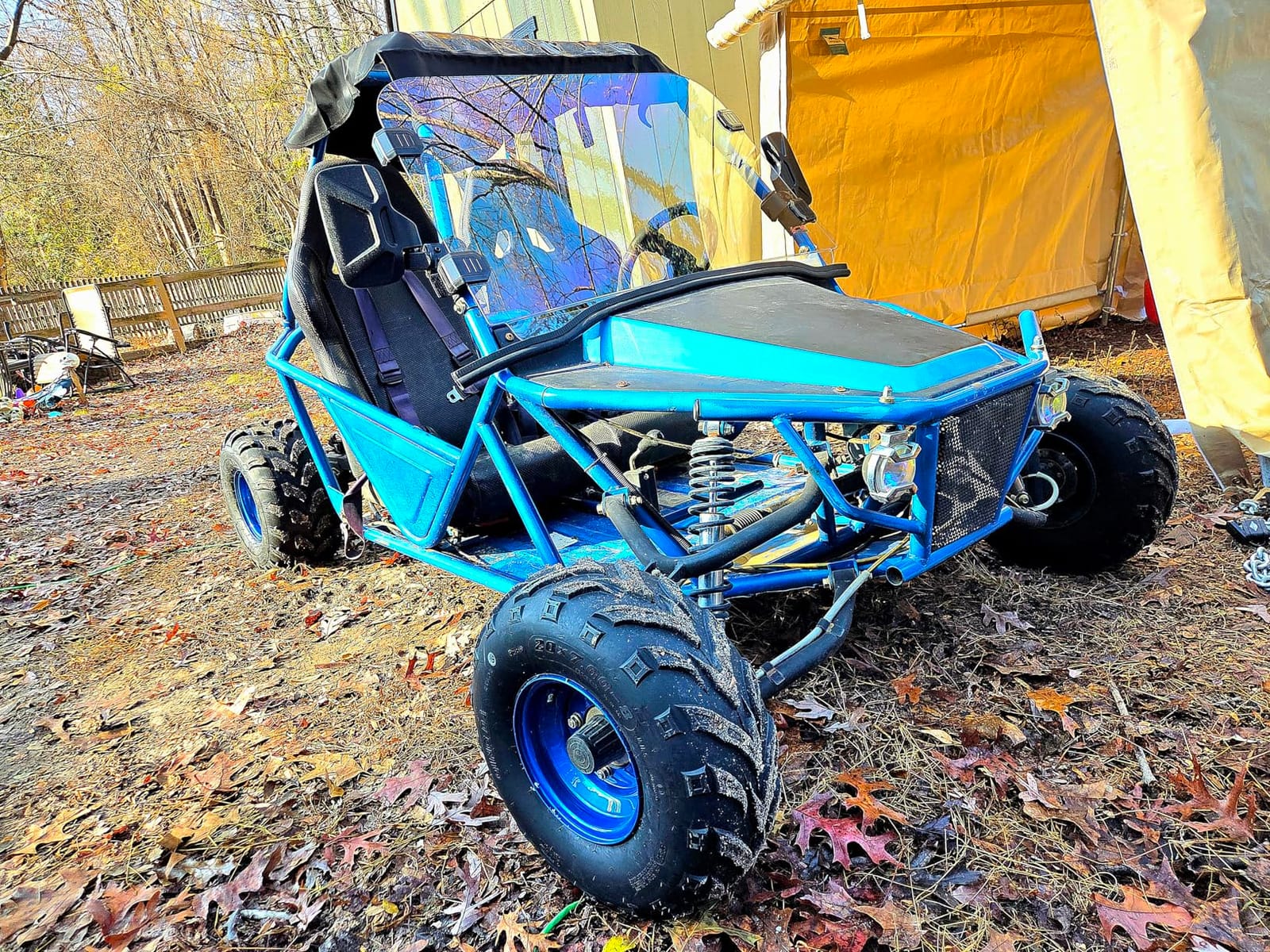 StarknightMT Scratch-Resistant UTV Front Windshield Compatible with Polaris RZR 800/S 800/4 800 08-14, 900 XP 11-13, 4 900 12-14, 570 12-18, Hard Coated PC Full Window, Clear customer photo 2