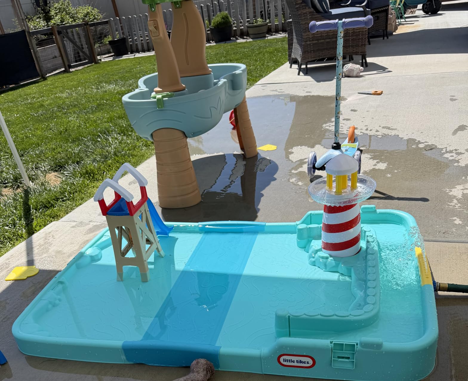 Little Tikes Splash Beach Water Table Splash Pad for Kids, Boys, Girls Ages 2+ Years customer photo 1