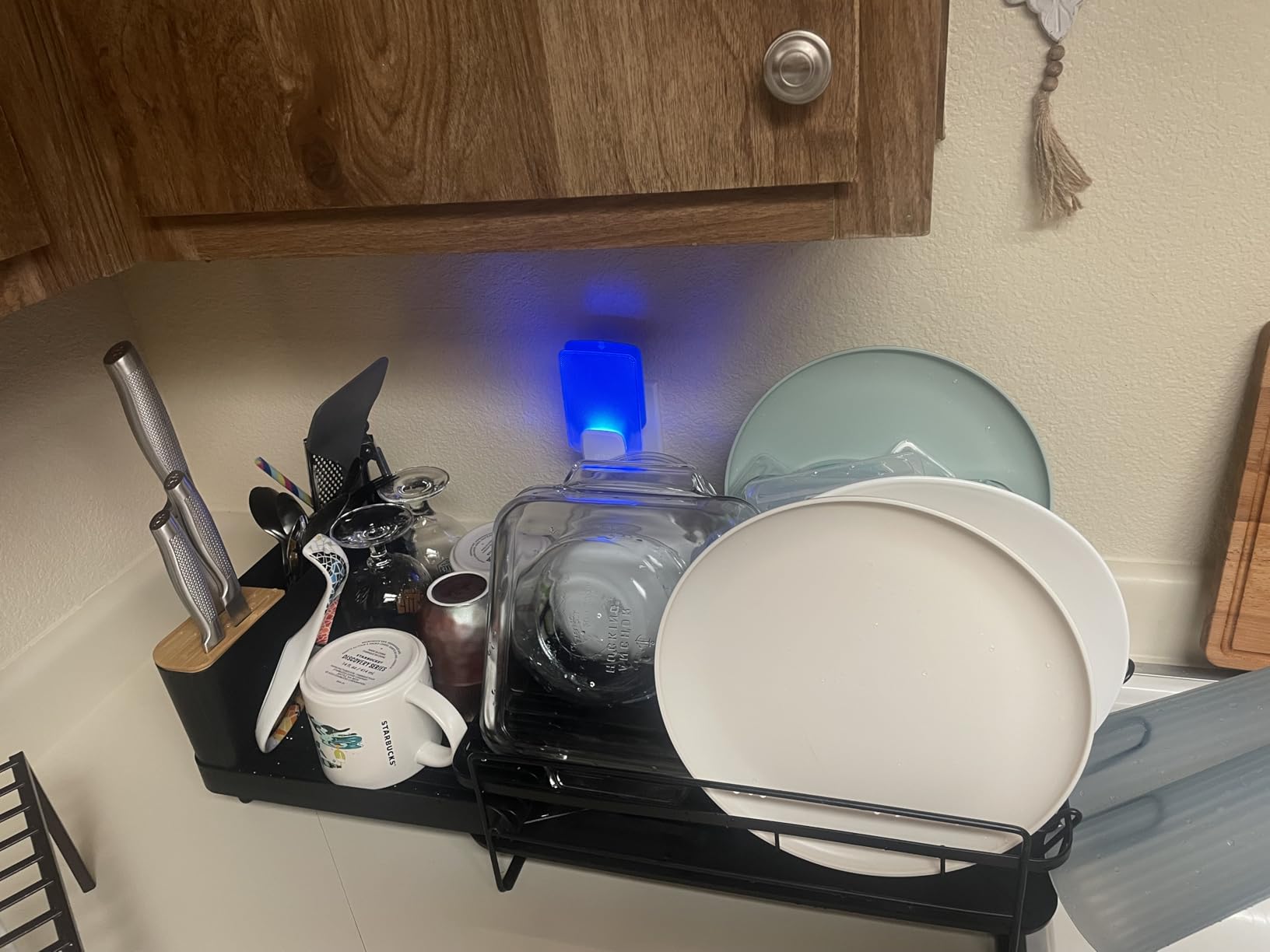 Kitsure Extendable Dish Drying Rack, 19.2