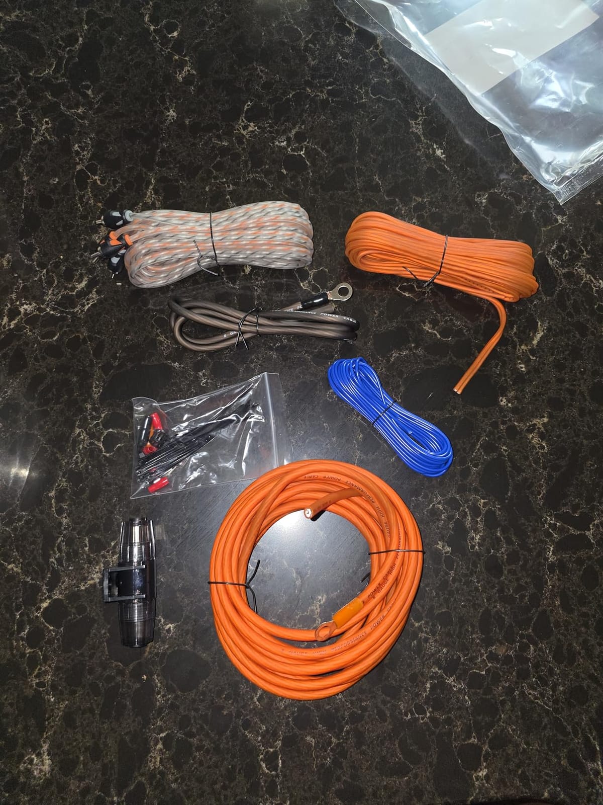 RD Rock Direct True Spec 8 Gauge Car Audio Cable Amp Wiring Kit - 2 Channel CCA Power Cable Amplifier Install Wiring Kit with Tinned OFC RCA Cable customer photo 2