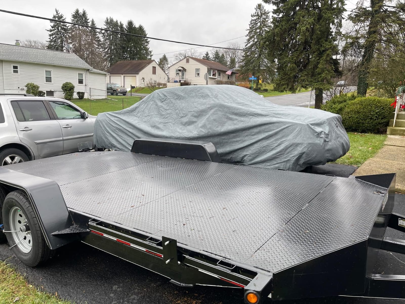 SuperHandy Electric Trailer Dolly - 7500lb, 6 Wheel, 24V 800W Heavy Duty Motor, Reverse/Drive Switch customer photo 2