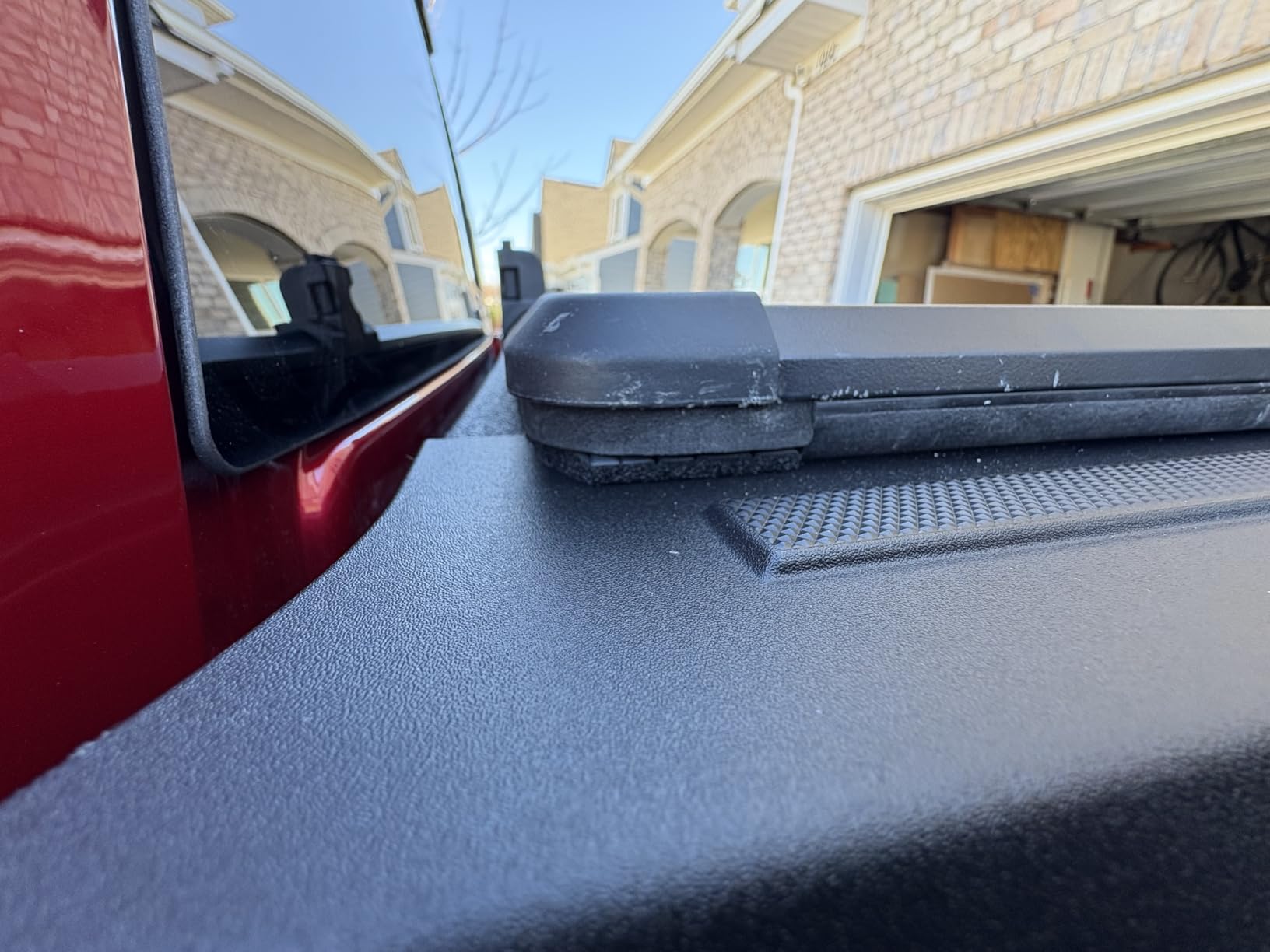 Tutel Hard Shell Folding Truck Bed Tonneau Cover | Fits 2015-2026 Ford F150 6'5