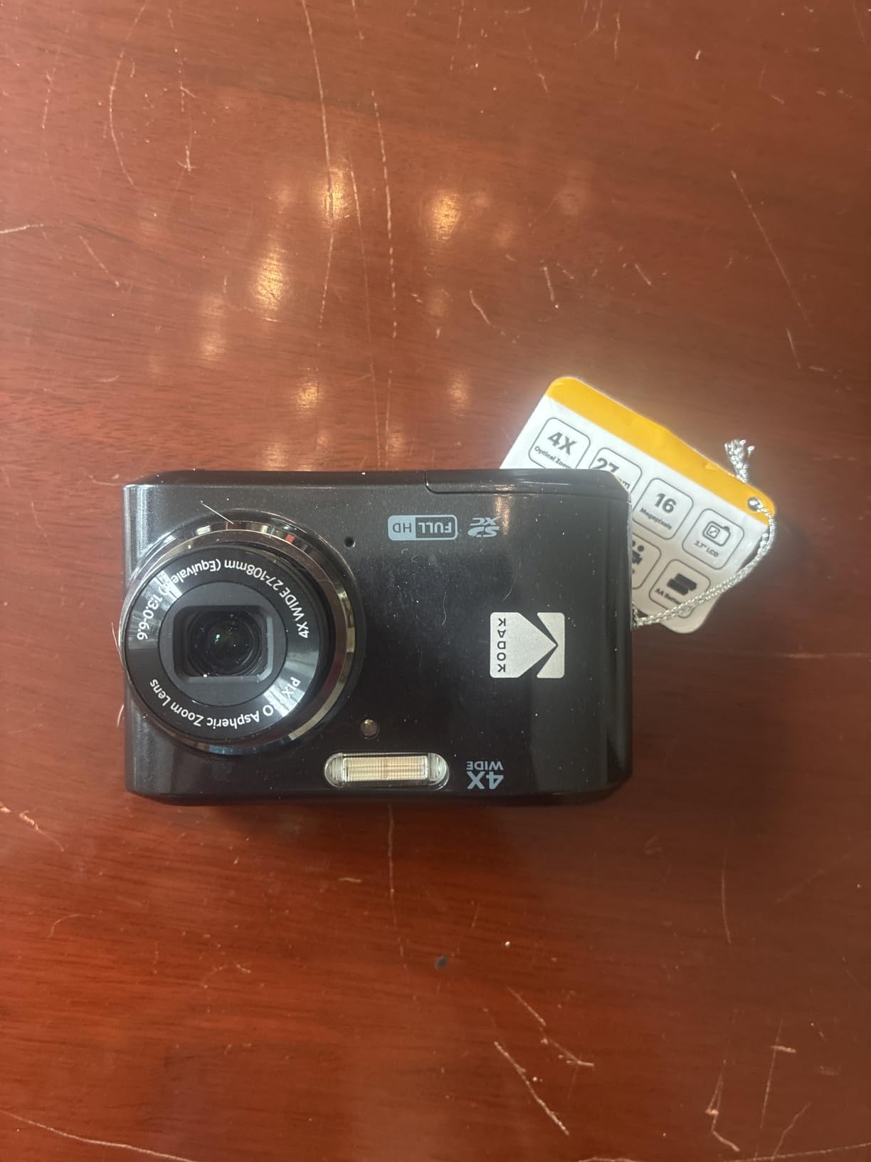 KODAK PIXPRO FZ45 16MP Compact Digital Camera, 4X Optical Zoom, AA, Black | 1080p Full HD Video, 27mm Wide Angle Lens, 2.7 Inch LCD, Point and Shoot, Digicam, Travel and Family Photos customer photo 2