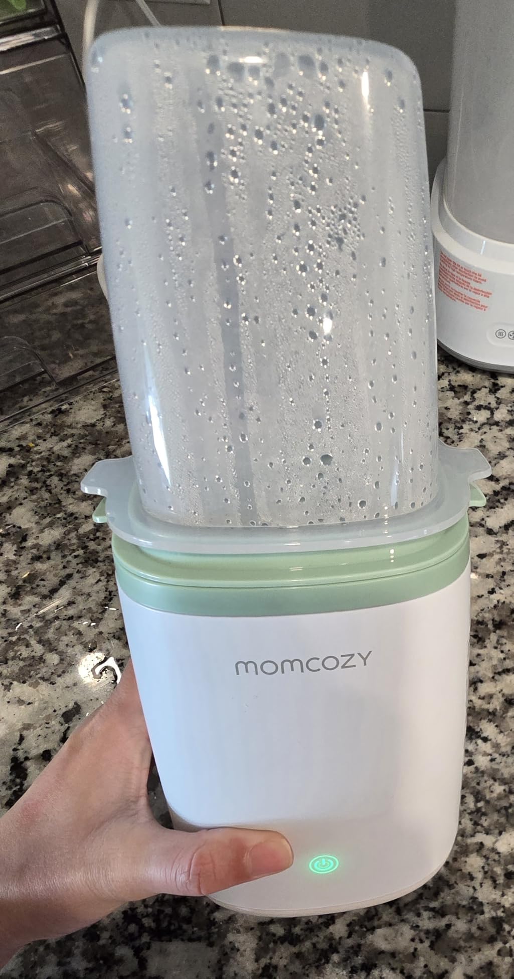 Momcozy Bottle Warmer, Fast Bottle Warmers for All Bottles with Timer, Accurate Temperature Control and Automatic Shut-Off, Multifunctional Bottle Warmer for Breastmilk customer photo 2