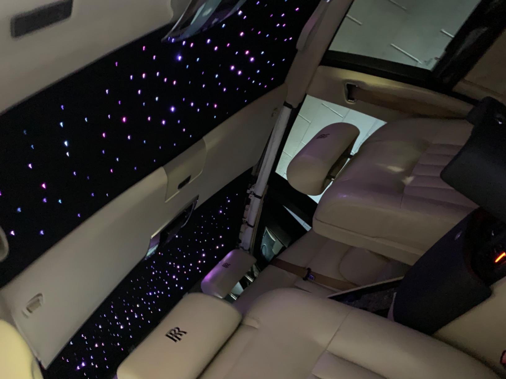 CHINLY Twinkle 650pcs 9.8ft 0.03in Starlight Headliner Fiber Optic Lights Kit, Music Mode Bluetooth APP Control Remote, RGBW Star Roof Lights for Star Headliner/Home Theater/Pool Ceiling customer photo 1