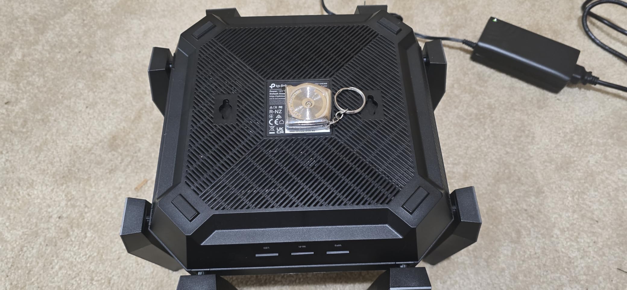 TP-Link AXE16000 Quad-Band WiFi 6E Router (Archer AXE300) customer photo 2