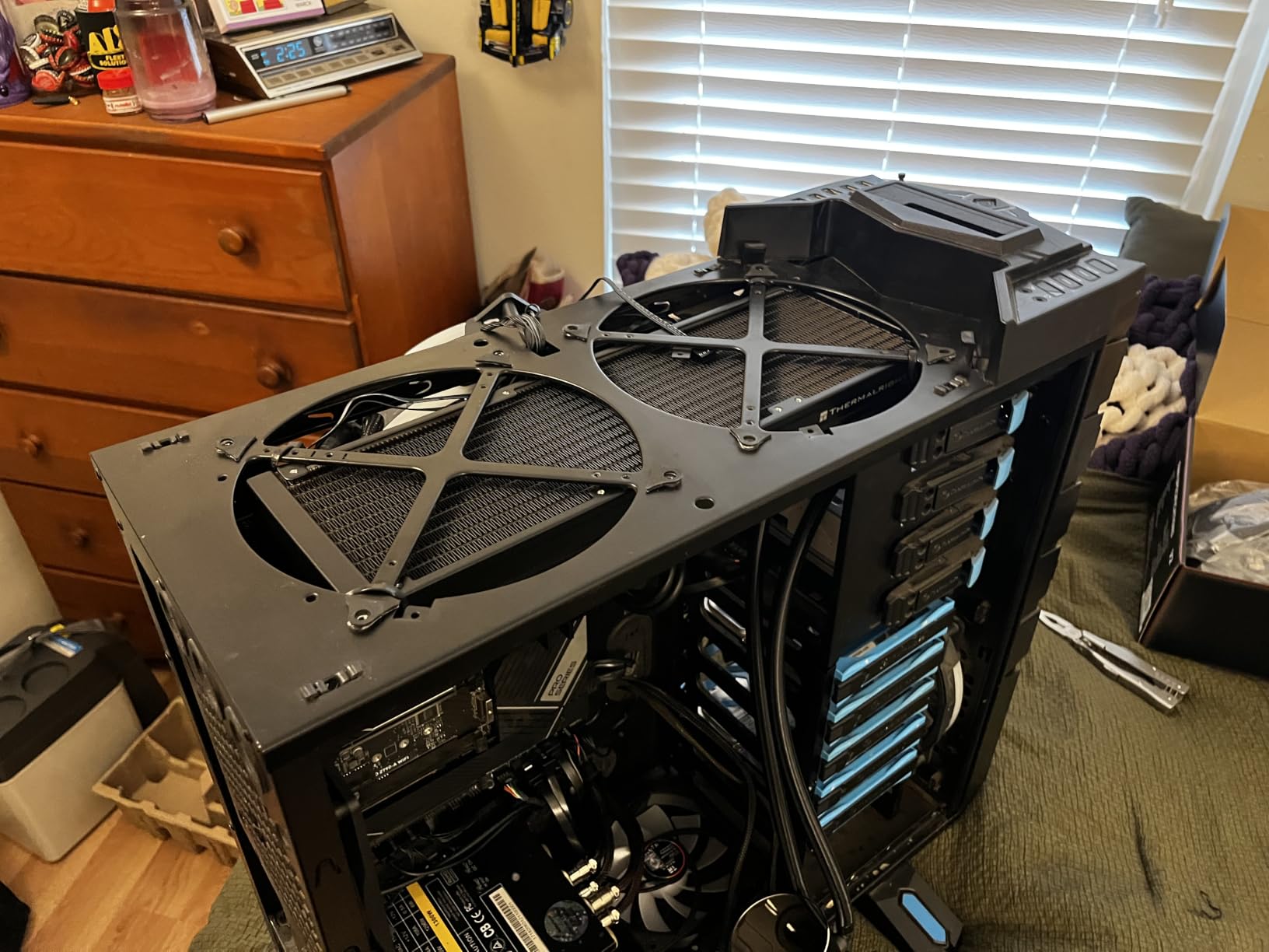 Thermalright Frozen Notte 360 White ARGB V2 Water Cooling CPU Cooler, 360 Specification CPU Liquid Cooler,3 PWM Fans, for AM4/AM5,Intel lga1700/1851/115x/2011 customer photo 1