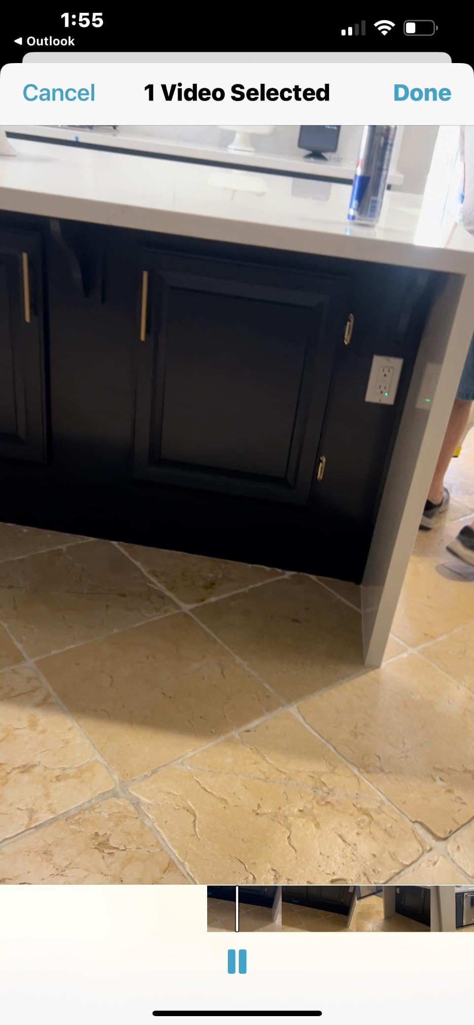Unfinished Kitchen Cabinet Door Replacement | Raised Panel | Solid Wood | Ready to Paint or Stain | 14.75W x 22.5H customer photo 1
