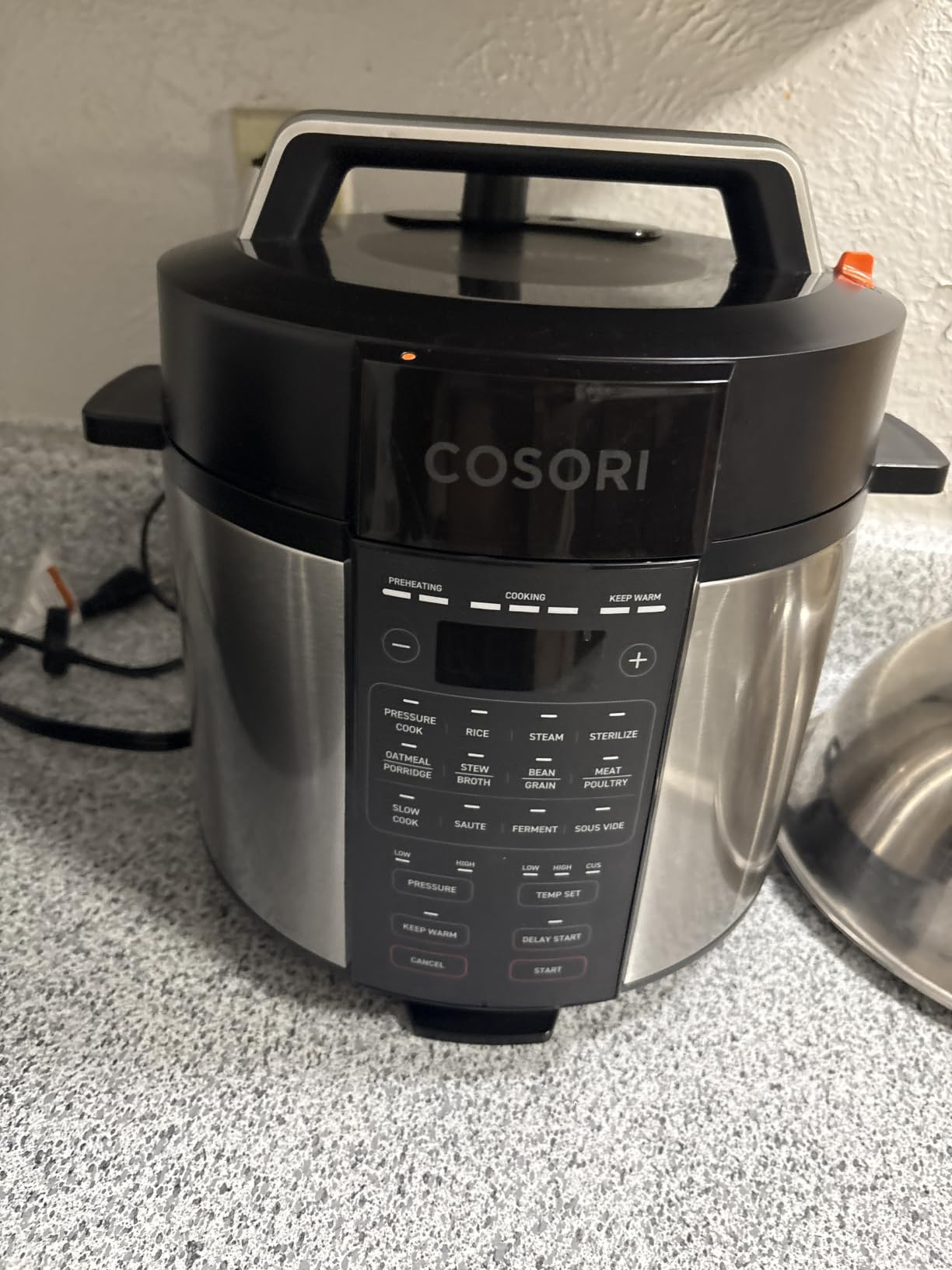Cosori Pressure Cooker 6QT, 9-in-1, Ceramic Coating Pot, 12 Safety Features customer photo 1