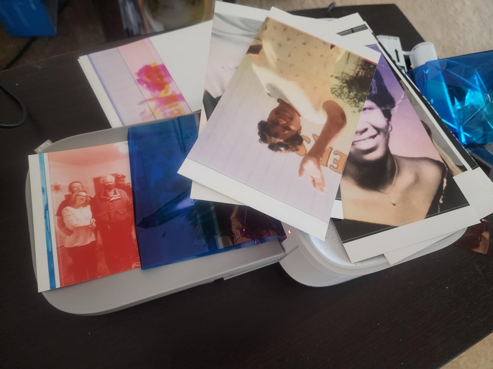 HP Sprocket Studio Plus 4x6 Wireless Instant Photo Printer, 10 Sheets + Cartridge, Wi-Fi, Premium Dye Sublimation, Compact Home Use customer photo 1