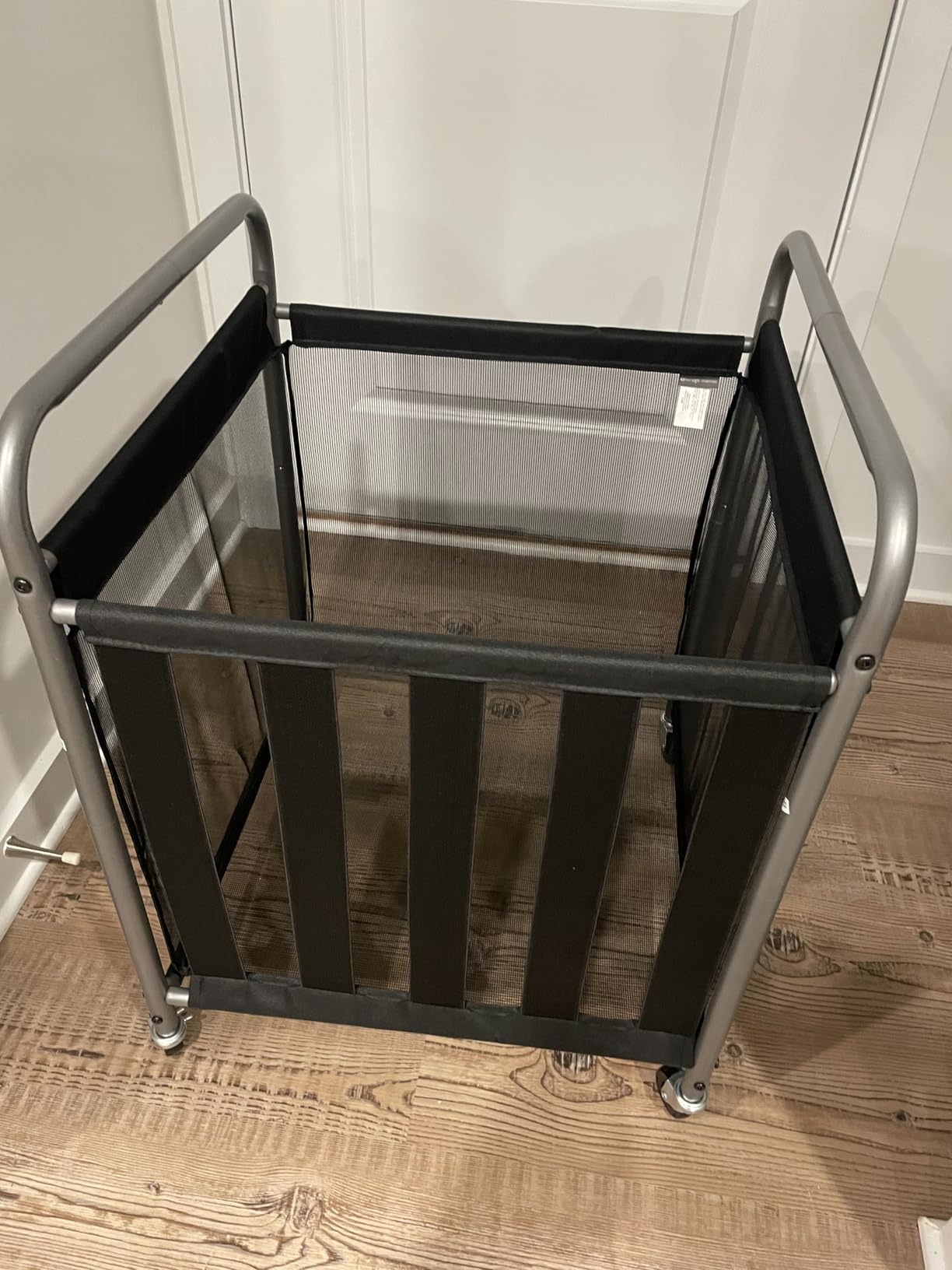 STORAGE MANIAC Ball Storage Bin Rolling Sports Ball Cart, Metal Garage Organizer customer photo 2