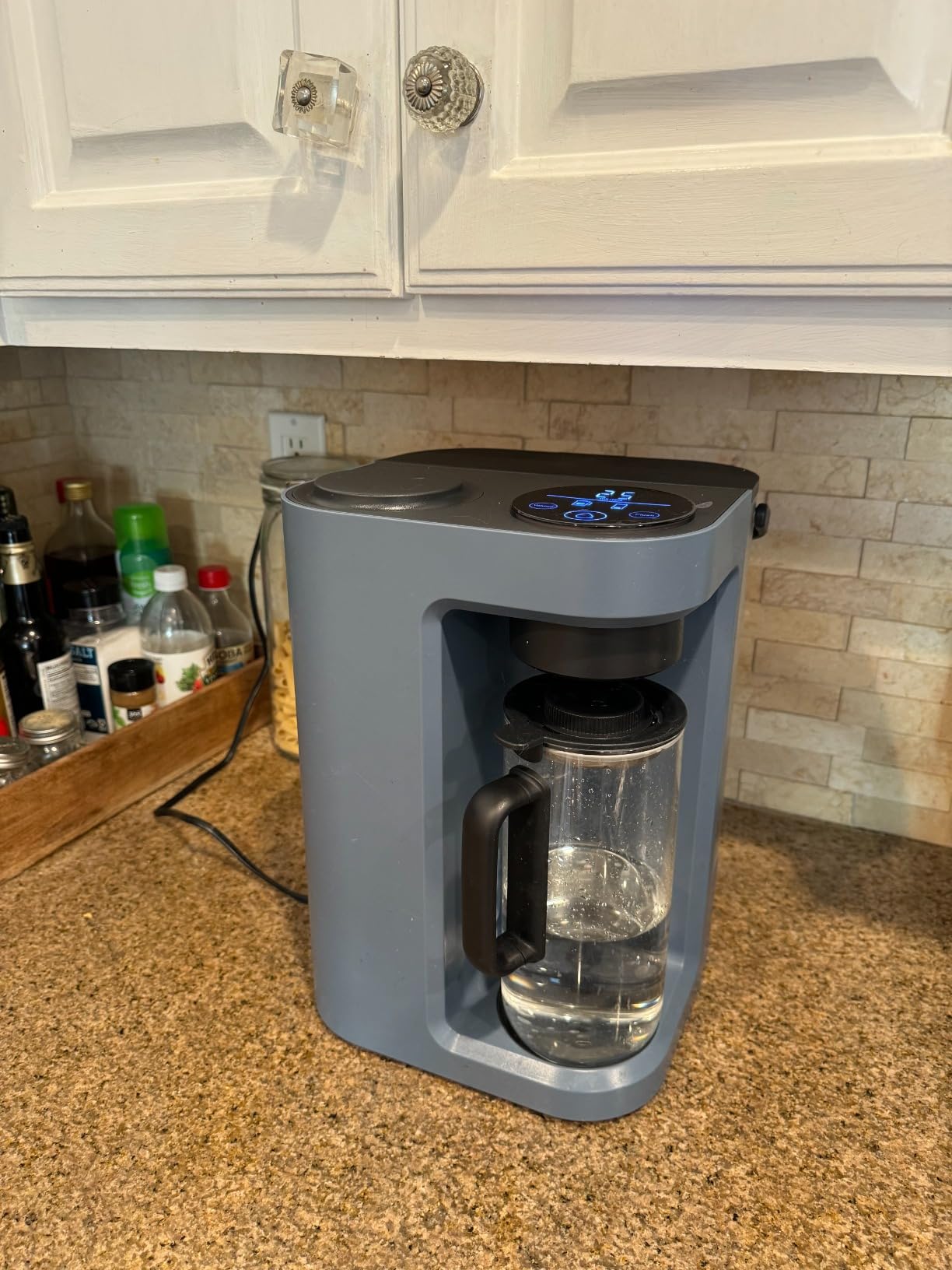 Bluevua RO100ROPOT-Lite Countertop Reverse Osmosis Water Filter | 3:1 Pure to Drain Ratio, Portable RO Filtration with Remineralization, WQA & NSF Certified customer photo 2