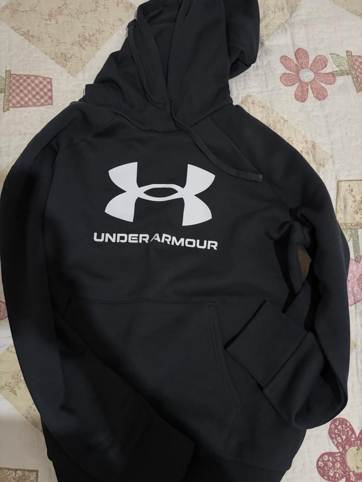 Under Armour Women's Rival Fleece Big Logo Hoodie customer photo 1