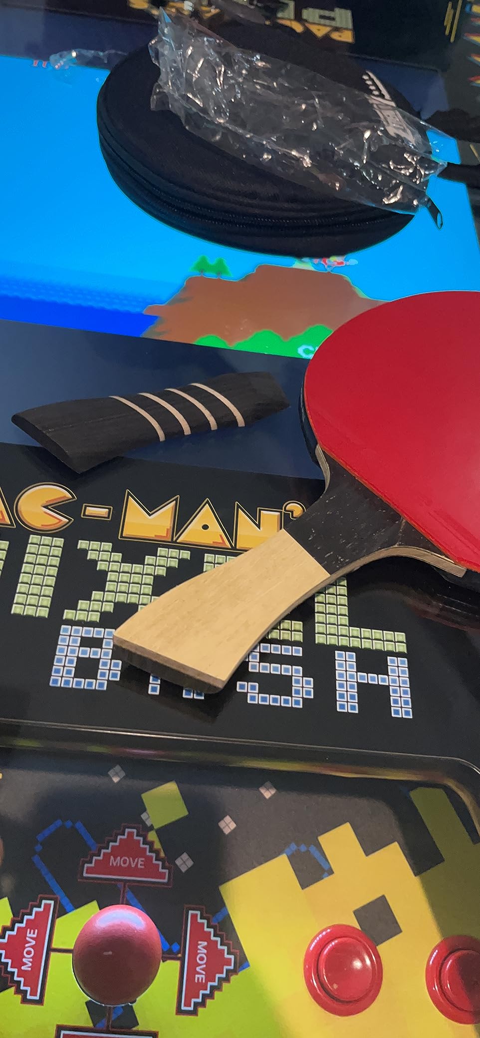 The Peace Maker ALC - Professional Ping Pong Paddle - Carbon Fiber Table Tennis Racket Producing Maximum Spin & Control for All Levels - Hard Carry Case & Ergonomic Handle customer photo 2